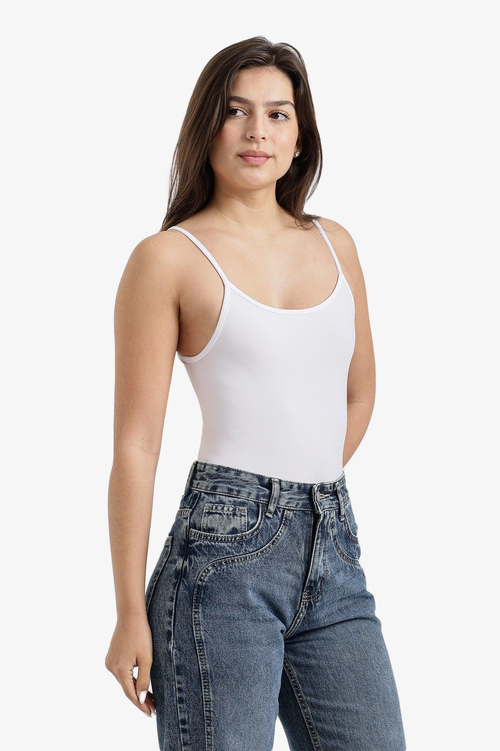 Carina - Spaghetti Strap Cami Bodysuit 5