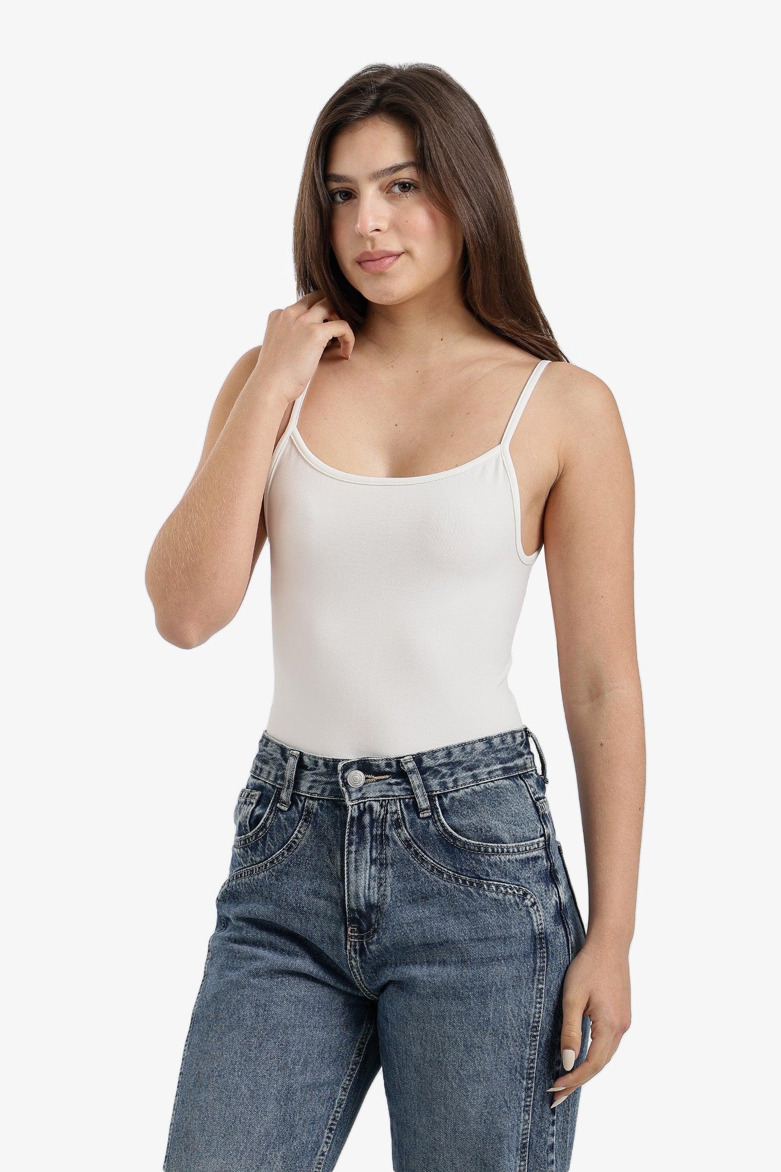 Carina - Spaghetti Strap Cami Bodysuit 15