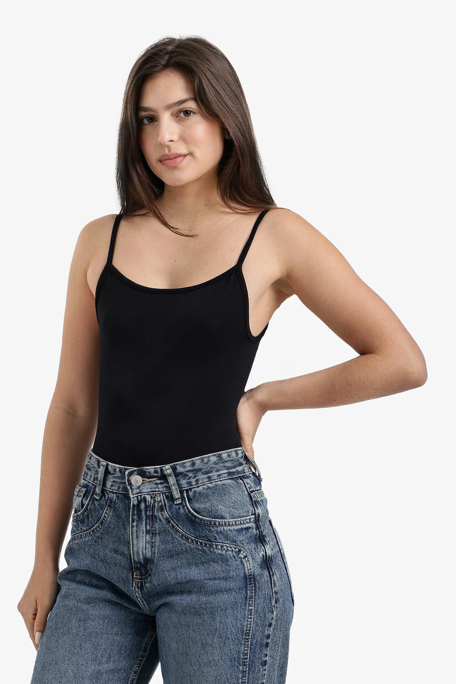 Carina - Spaghetti Strap Cami Bodysuit 9