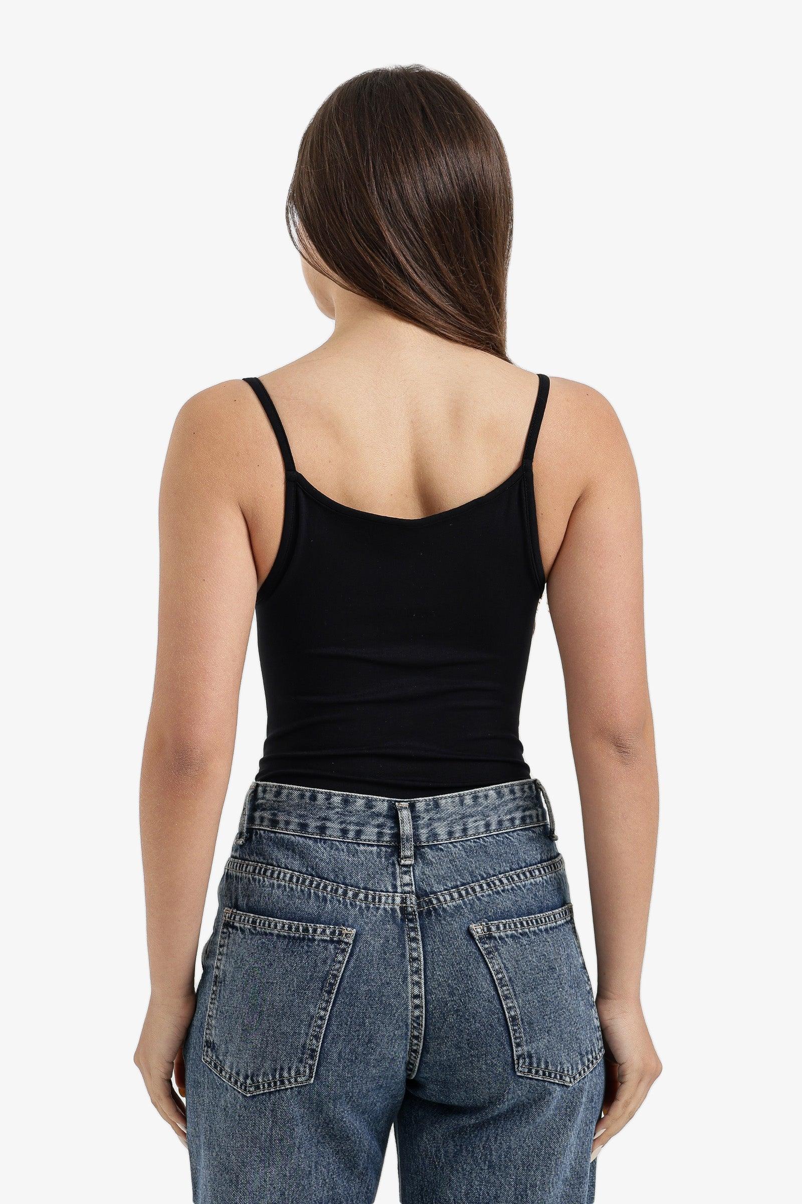 Carina - Spaghetti Strap Cami Bodysuit 10