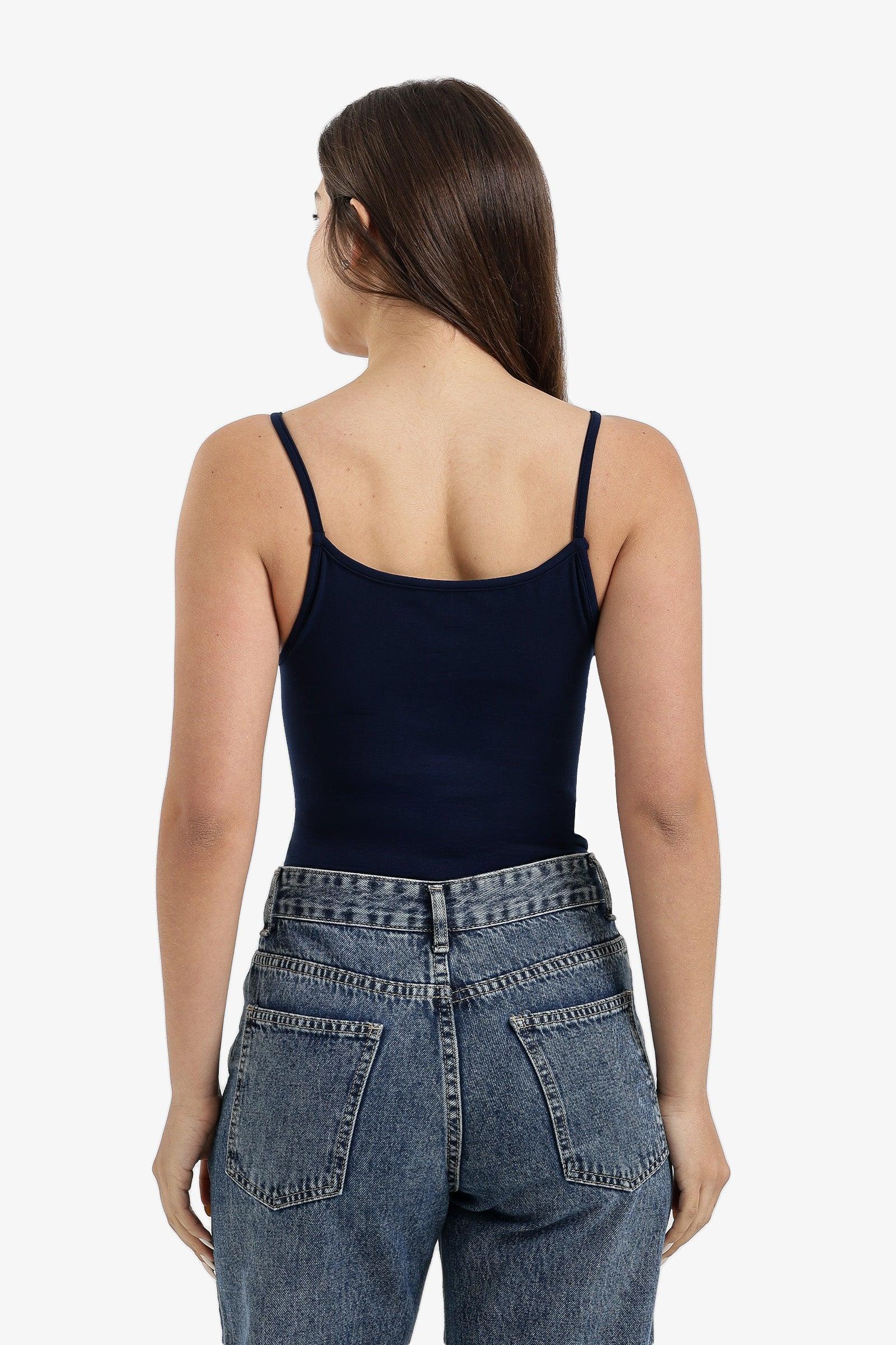 Carina - Spaghetti Strap Cami Bodysuit 3