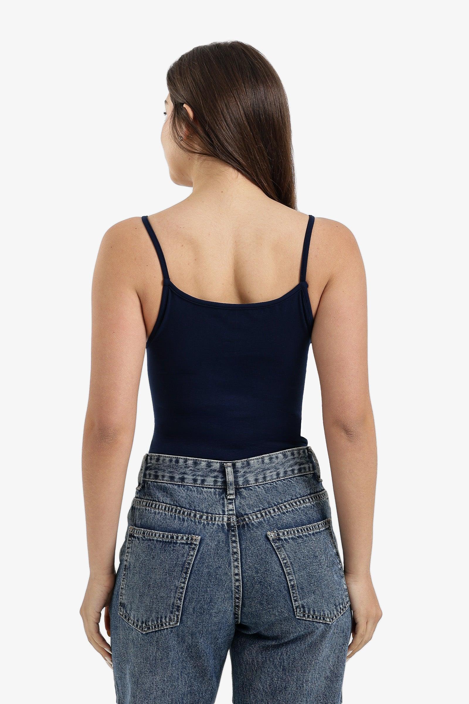Carina - Spaghetti Strap Cami Bodysuit 3