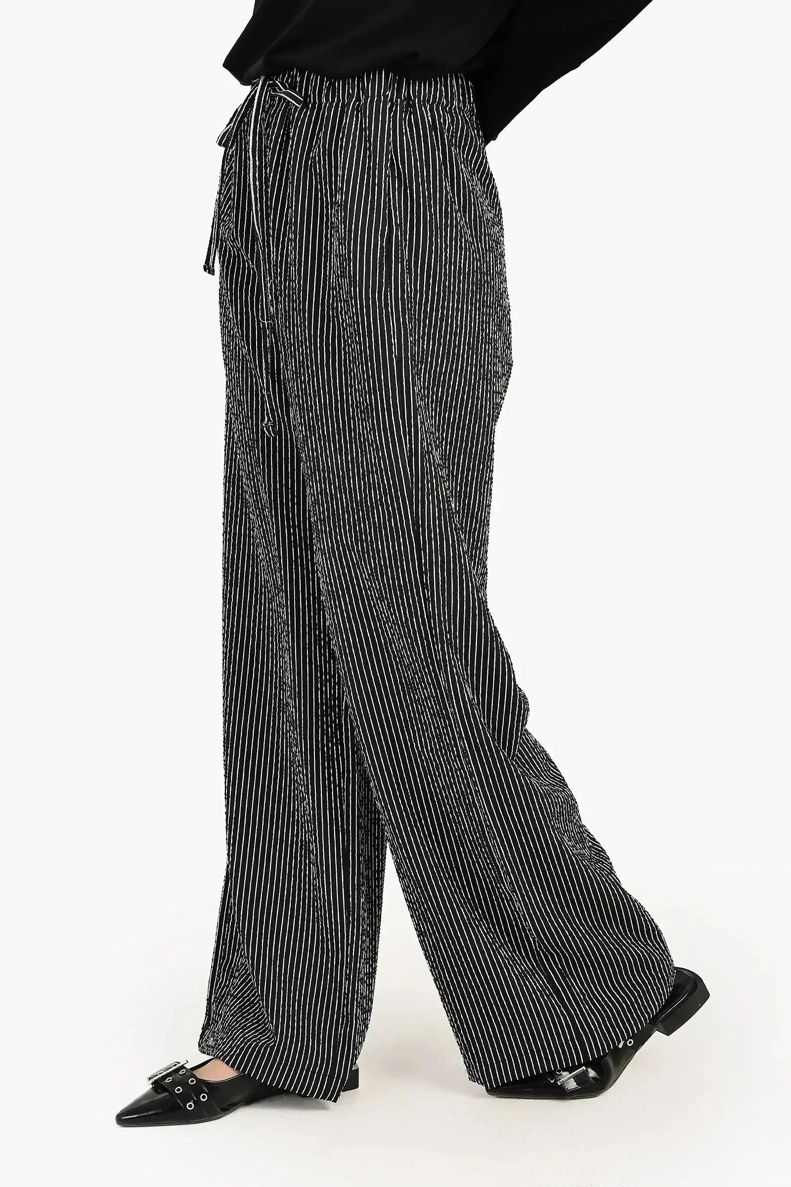 Carina - Striped Wide-Leg Pants 3