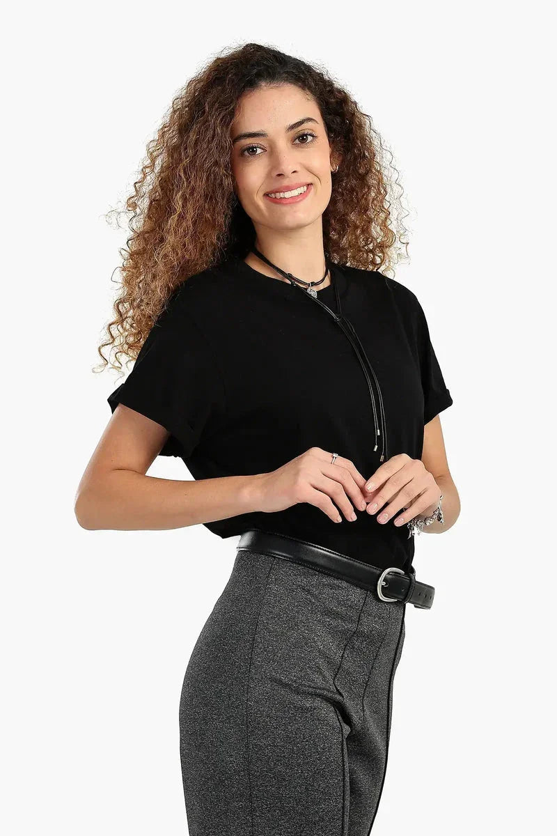 Carina - Relaxed Fit Cotton T-Shirt 3