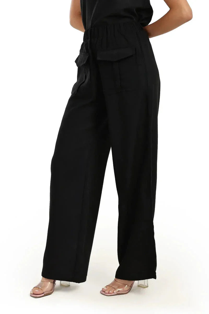 Carina - Pants with Front Flap Pockets 3