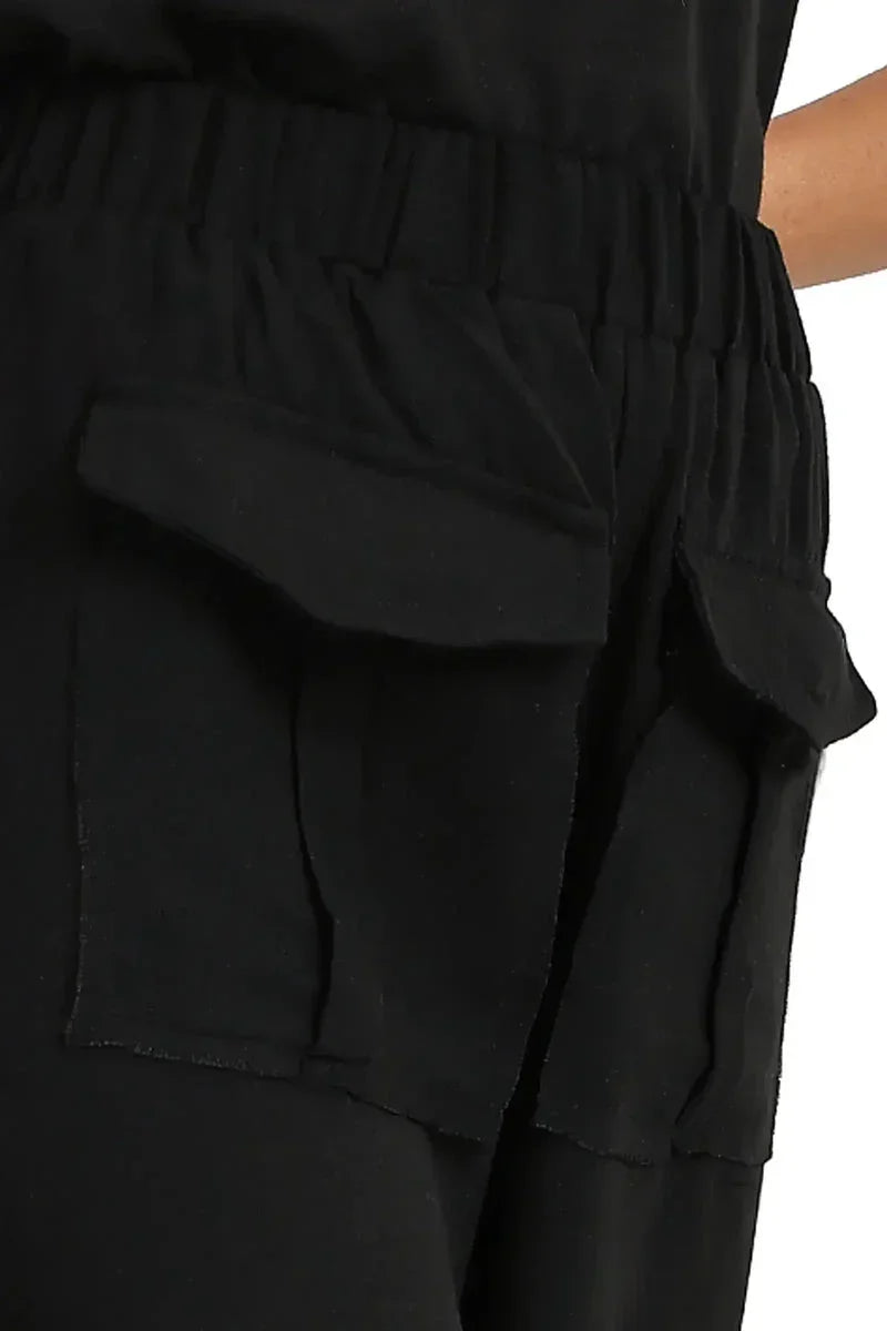 Carina - Pants with Front Flap Pockets 7