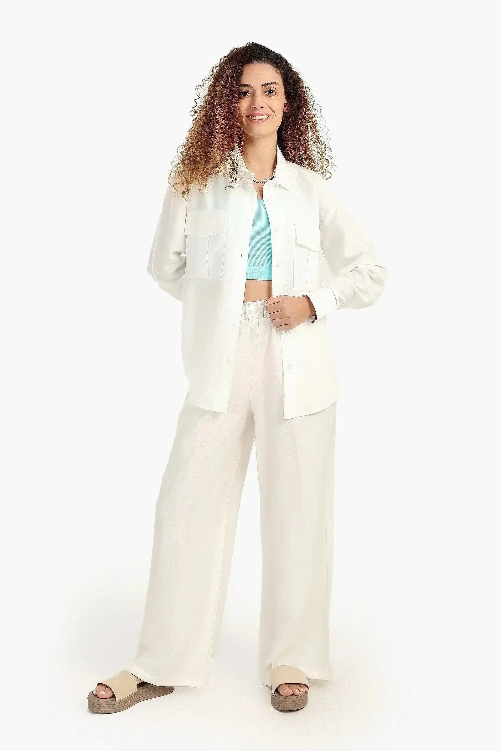Carina - Classic Button-Up Shirt 12
