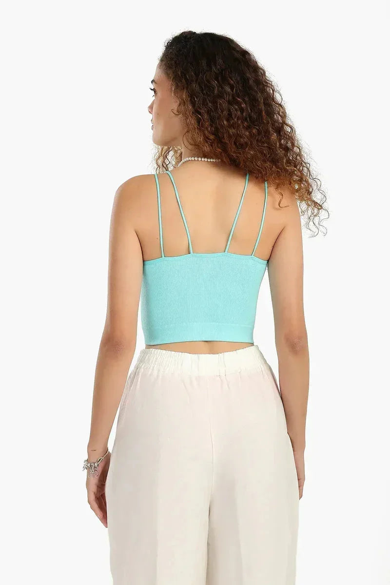 Cotton Spaghetti Straps Top - Carina 3