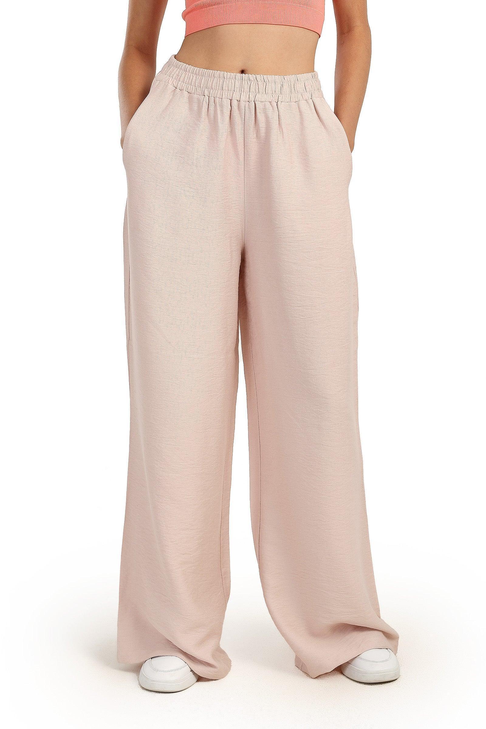 Carina - Relaxed Fit Solid Pants 4