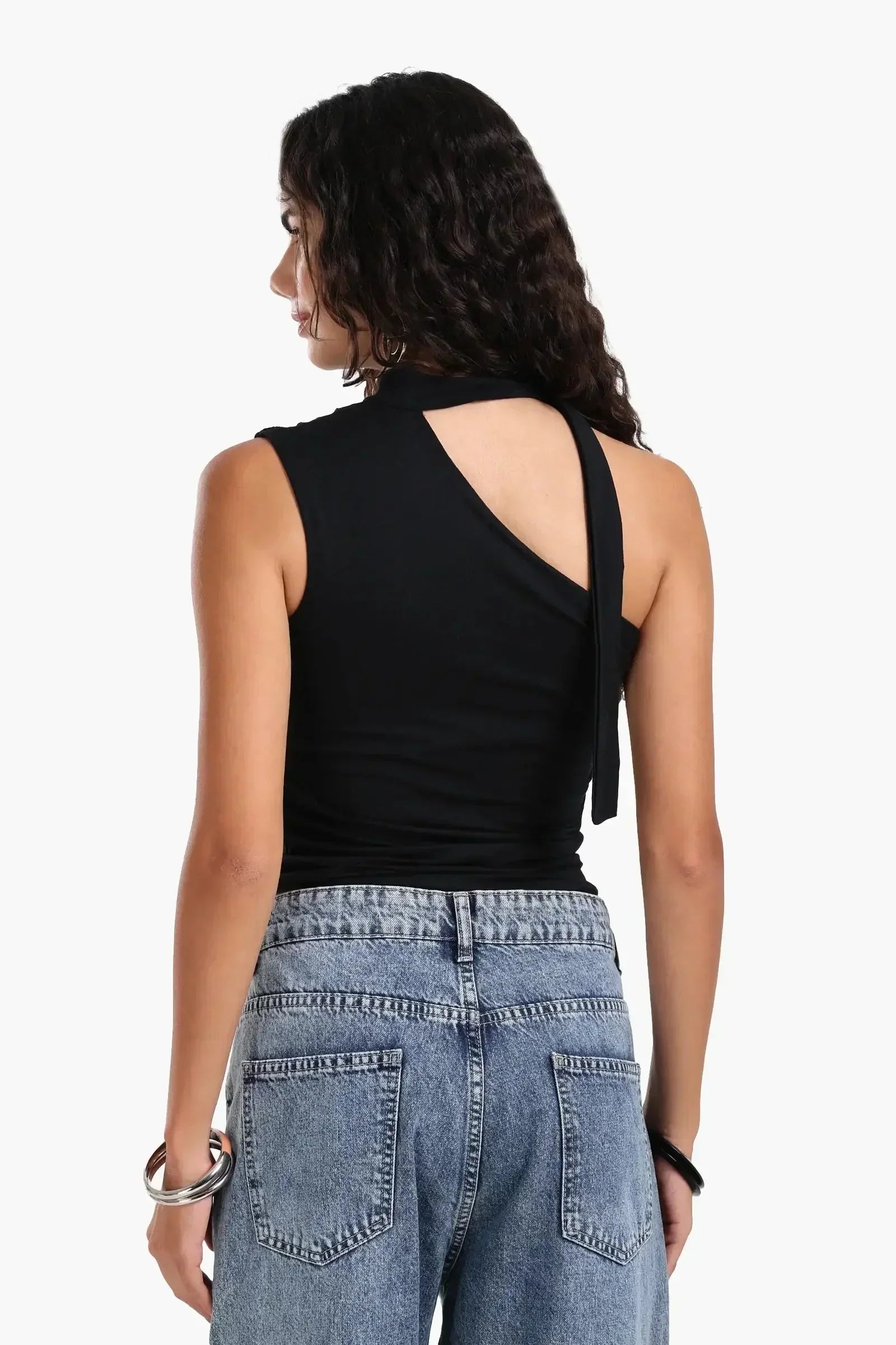Carina - One Shoulder Ruched Top 7