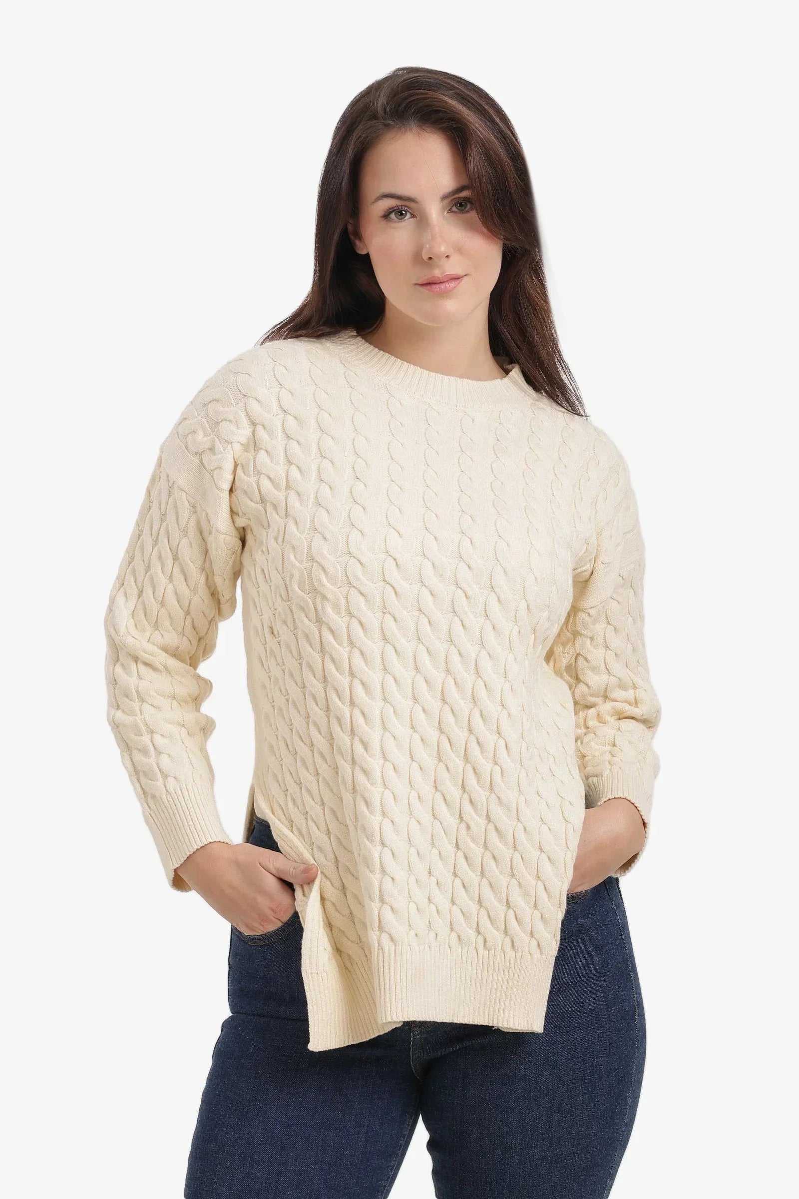 Carina - Cable Knit Pullover 1