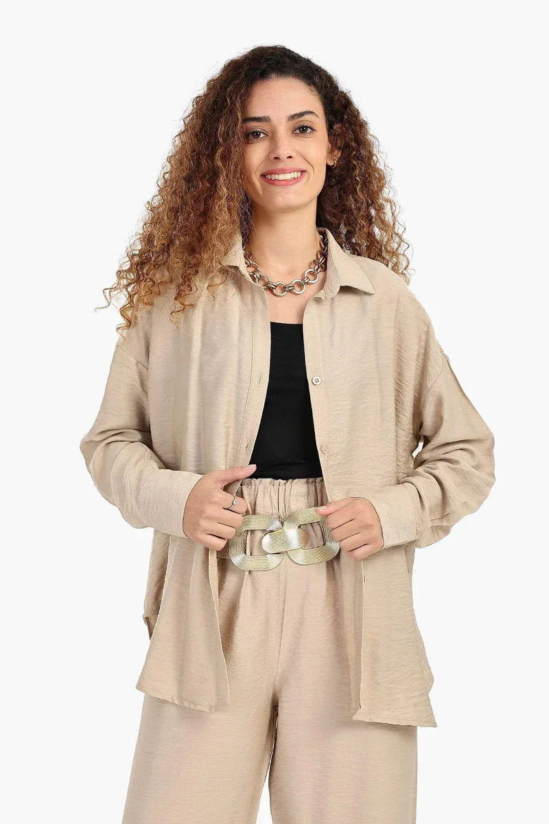 Carina - Dropped Shoulder Lounge Shirt 2