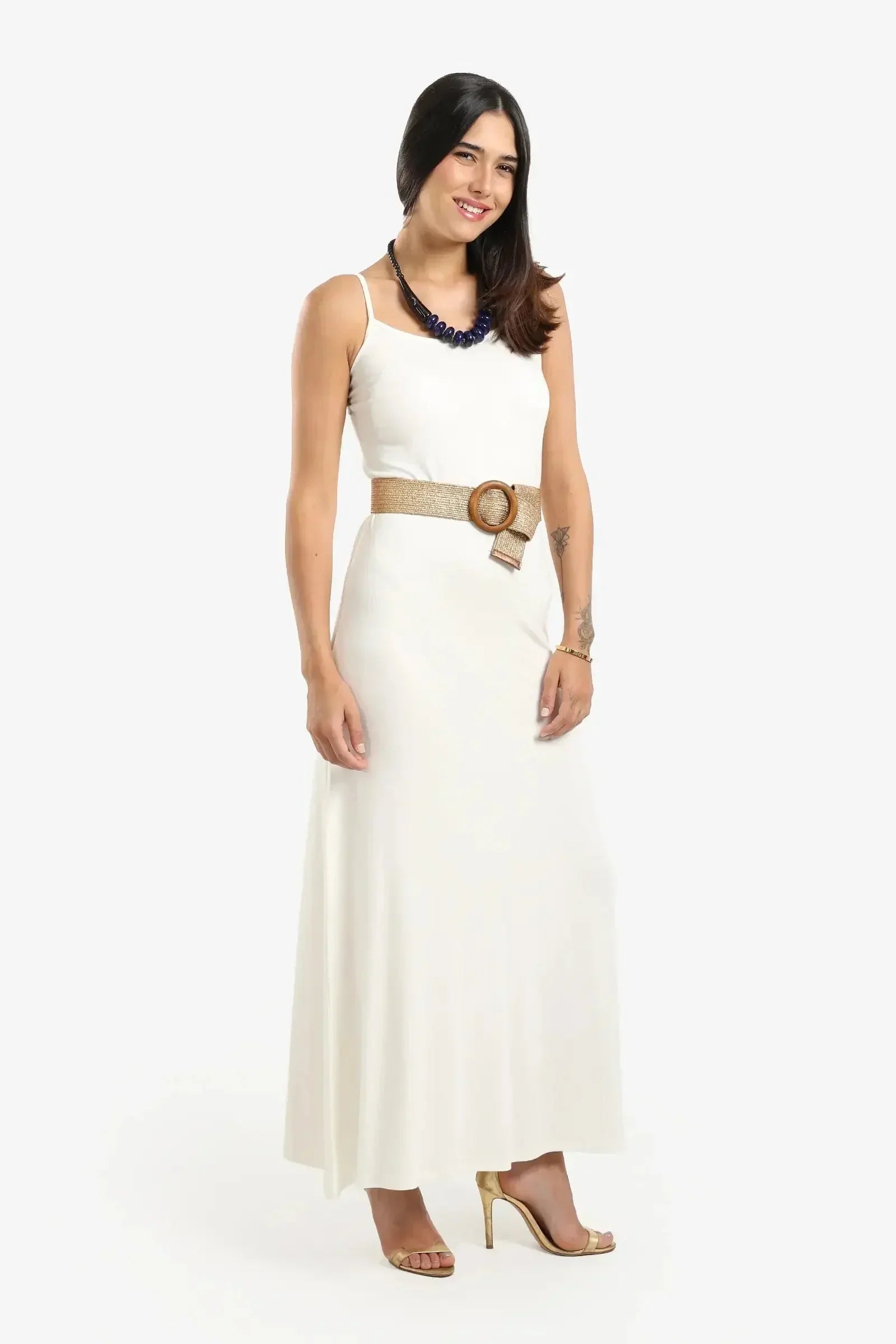Carina - Strappy Regular Maxi Dress 14