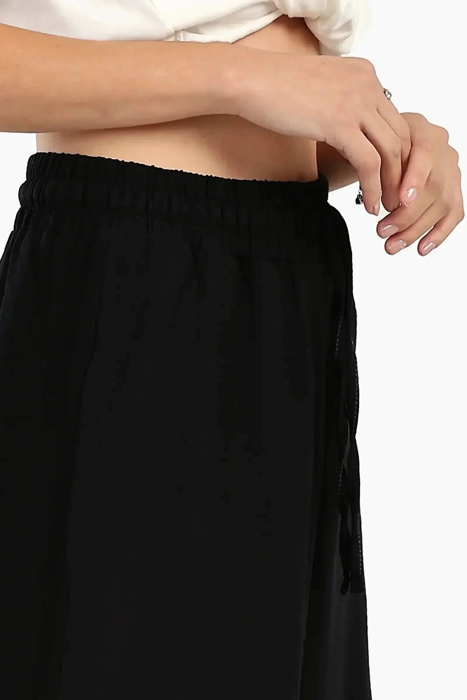 Carina - Linen Wide Leg Pants 8