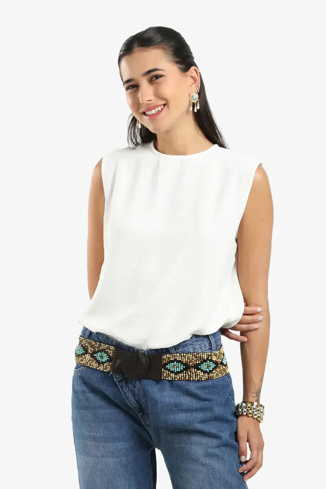Carina - Relaxed Fit Basic Blouse 1