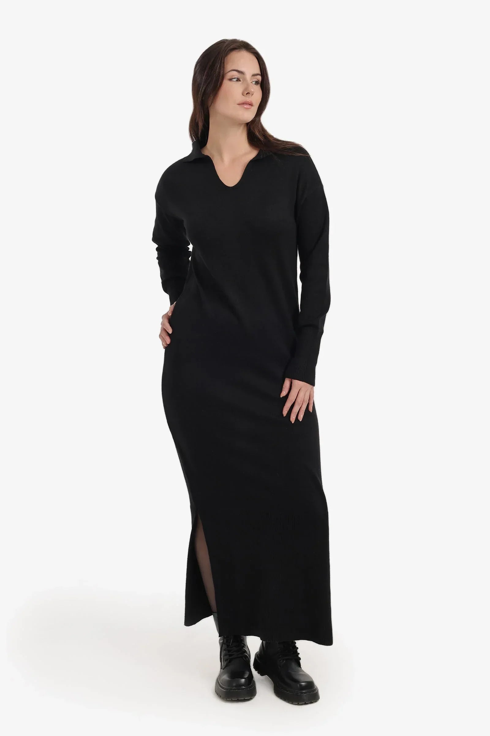 Carina - Knit Midi Lounge Dress 7