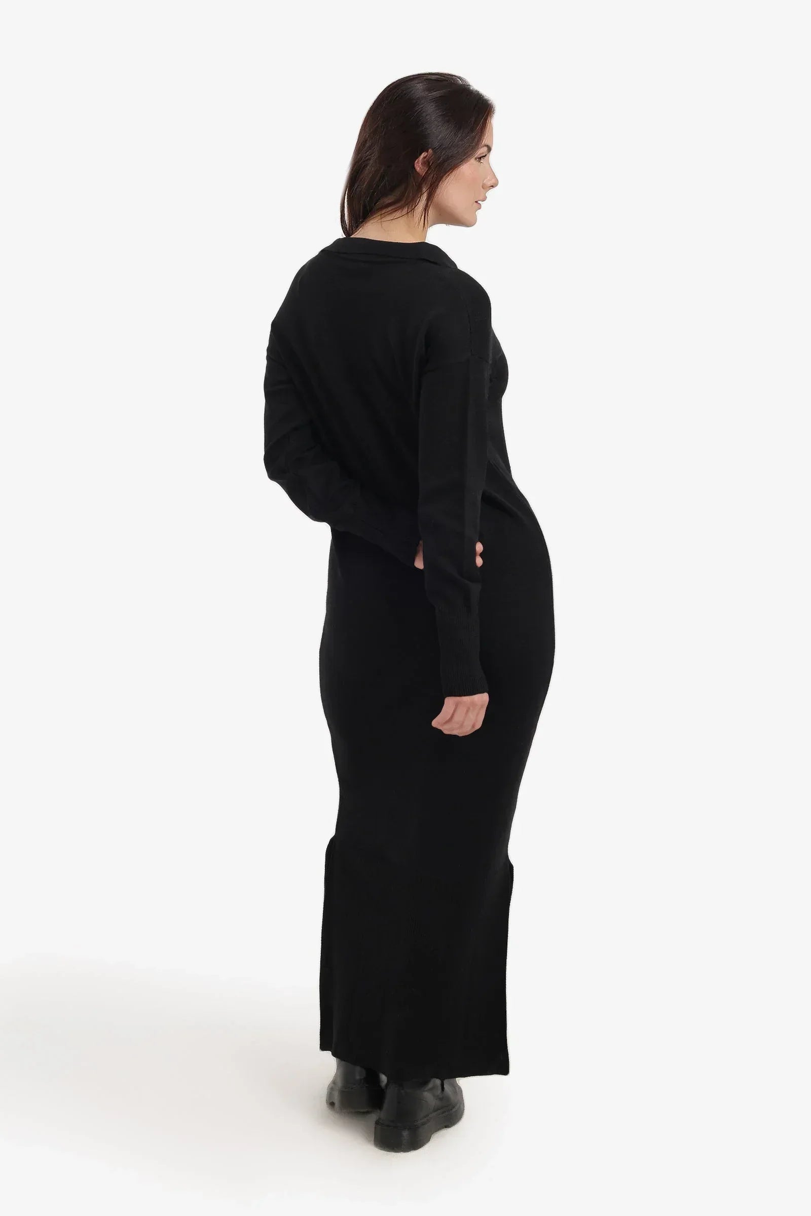 Carina - Knit Midi Lounge Dress 9