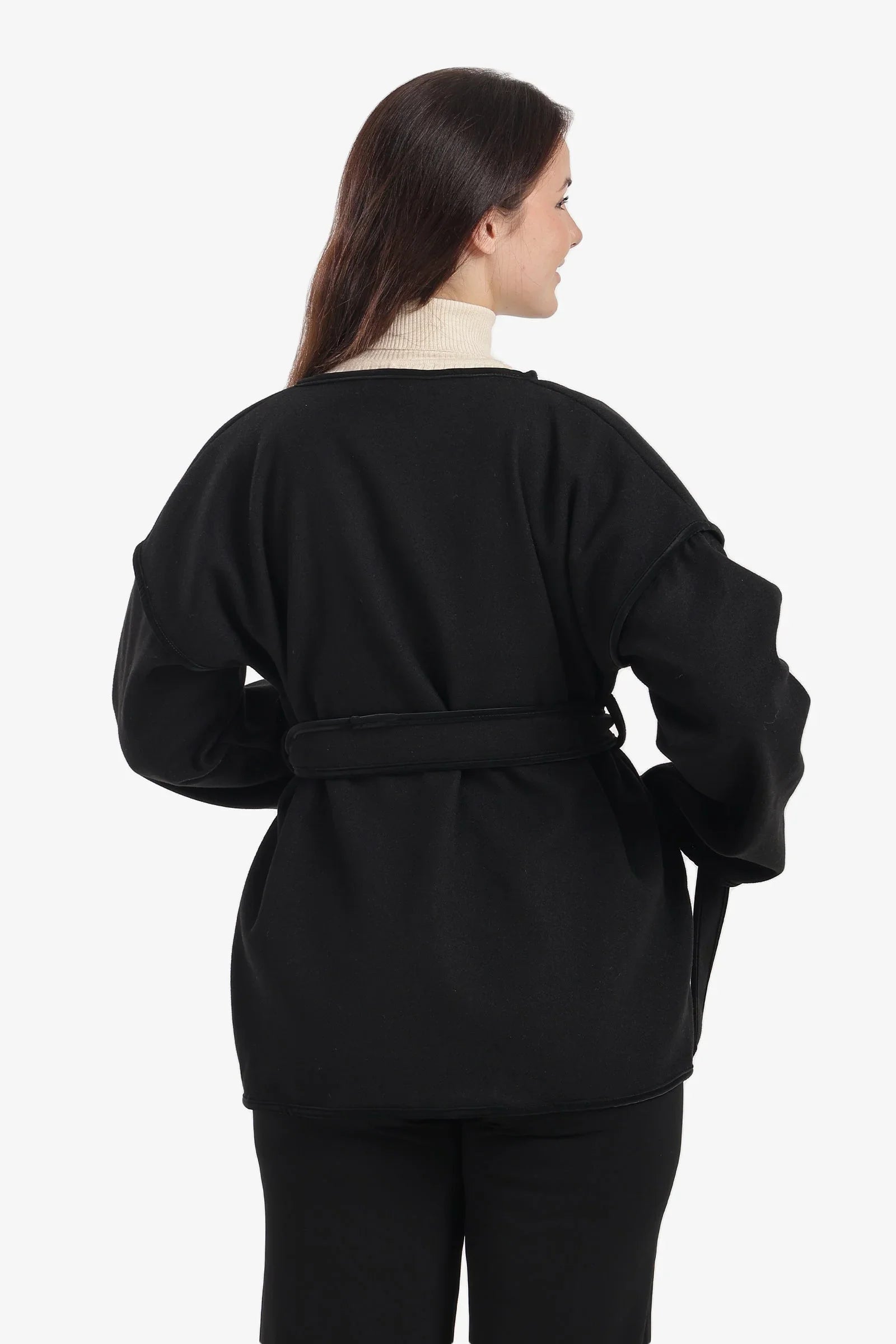 Carina - Open-Neck Wrap Jacket 6