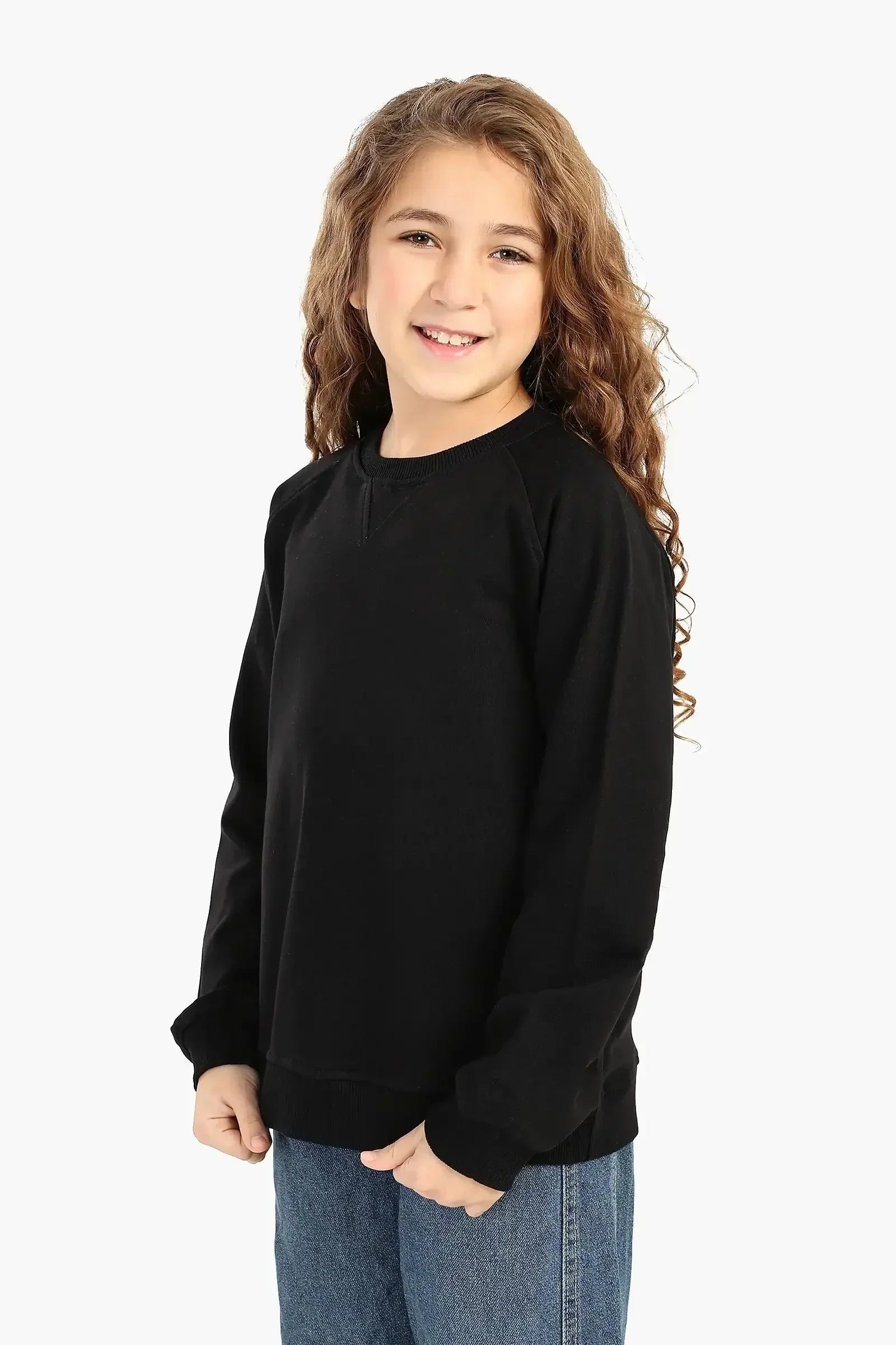 Carina - Girly Cozy Crew Neck Sweatshirt 2