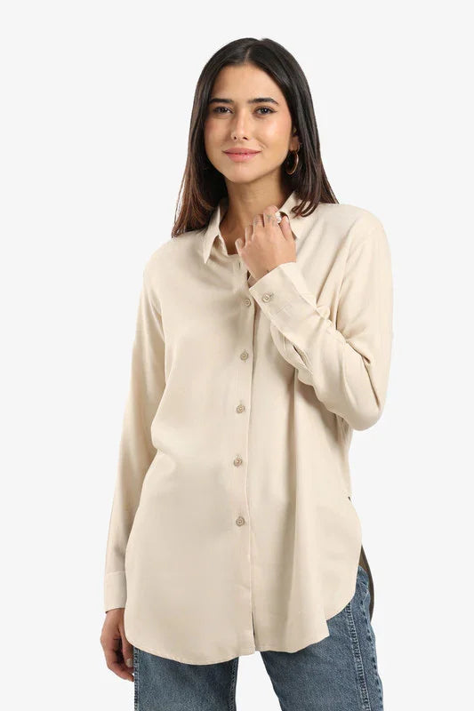 Carina - Basic Round Hem Shirt 2