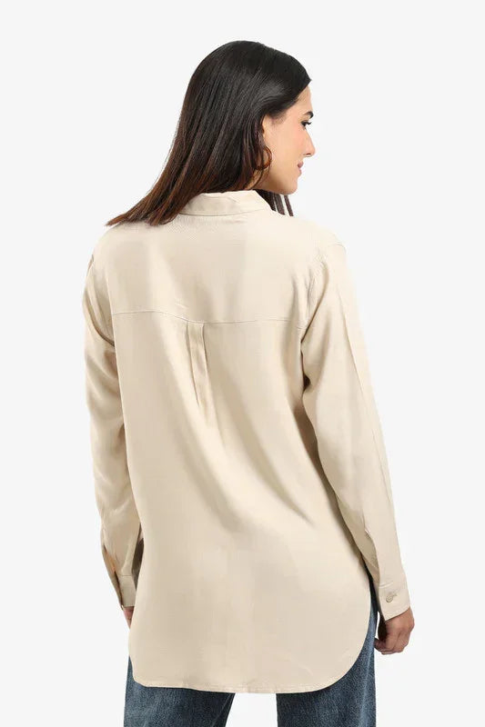 Carina - Basic Round Hem Shirt 8
