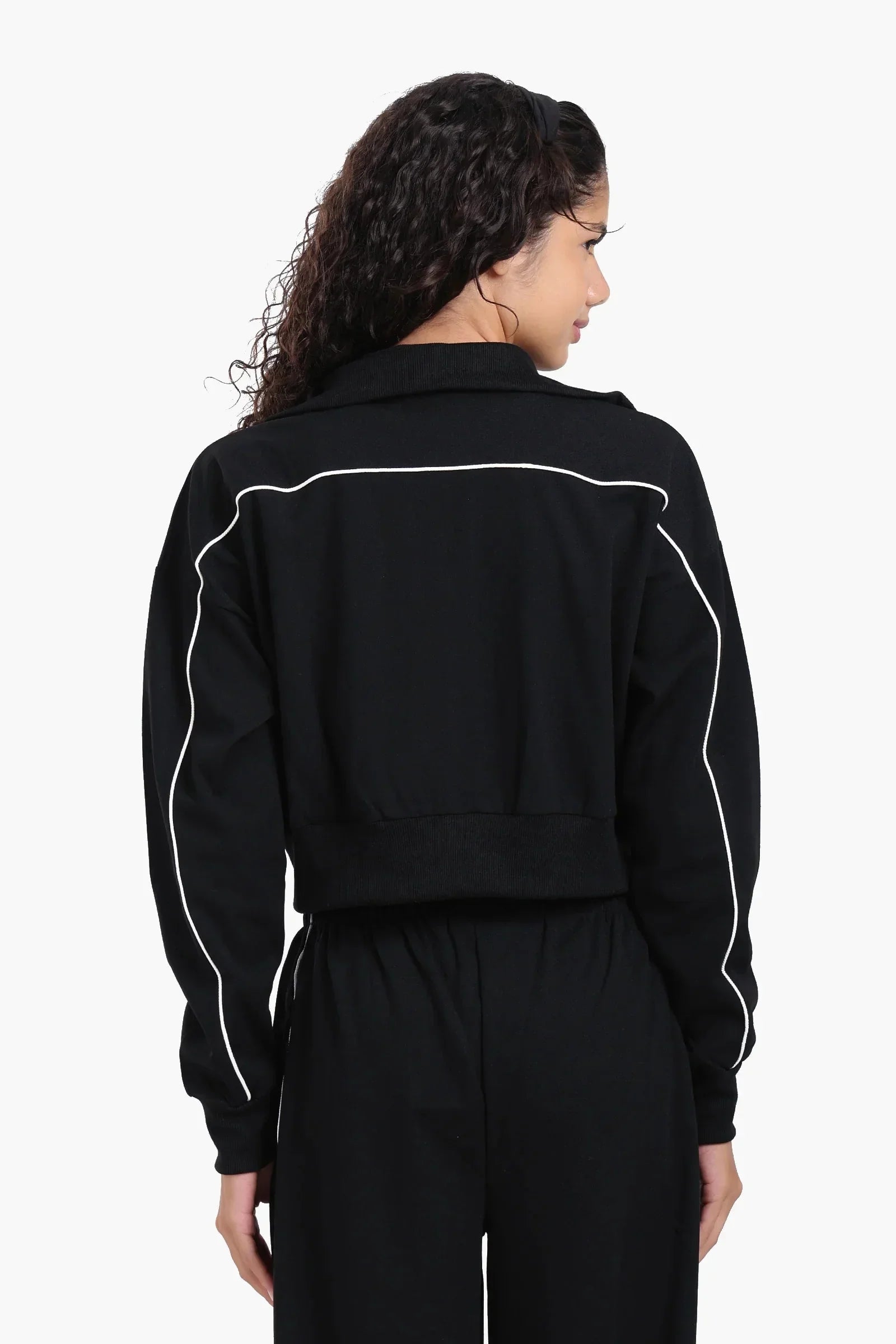 Carina - Lounge Jacket with Side Stripes 3