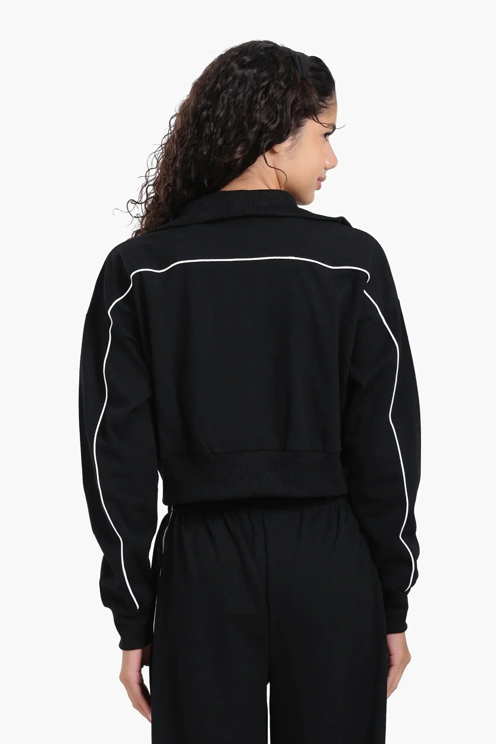 Carina - Lounge Jacket with Side Stripes 3