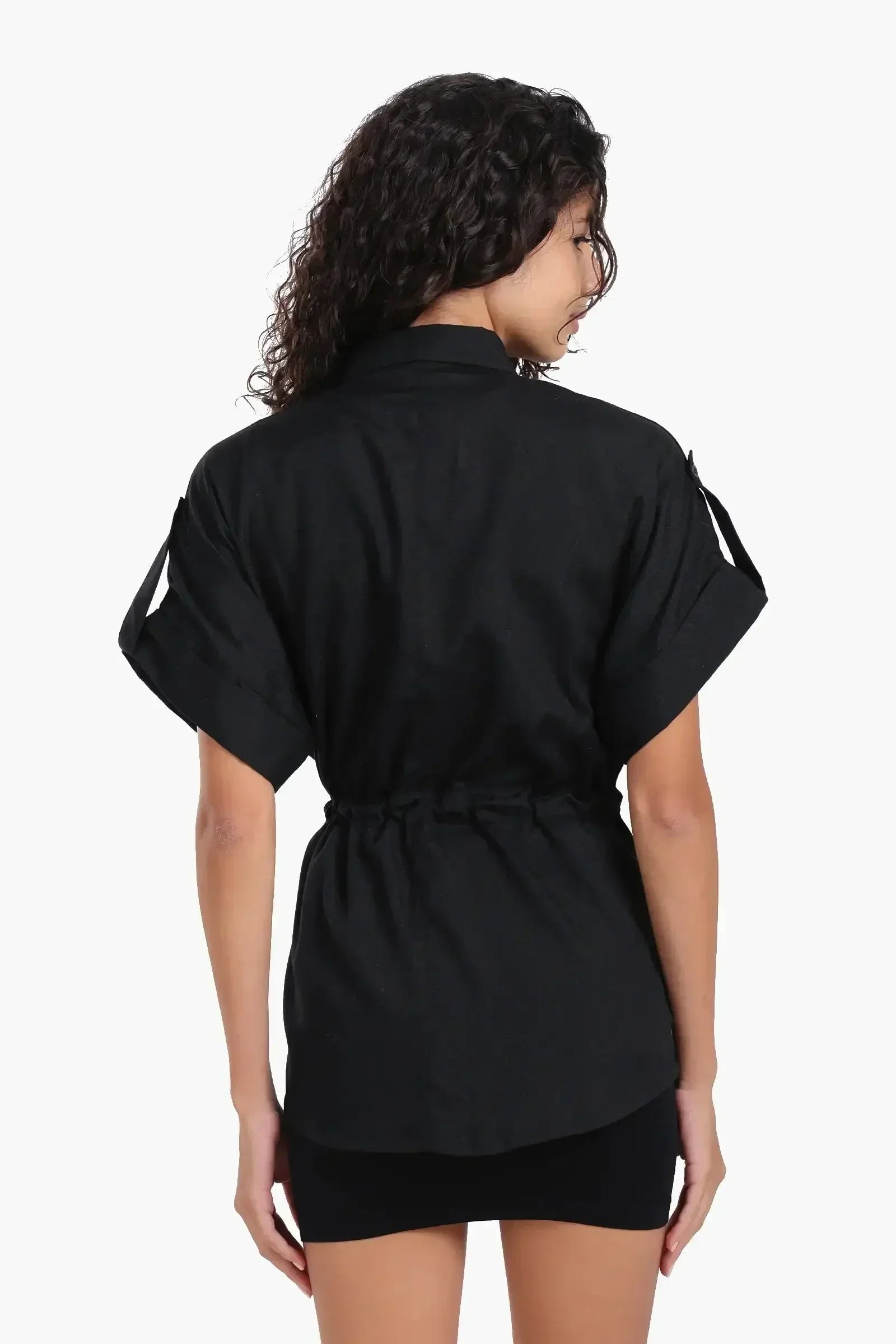 Carina - Lounge Shirt with Drawstring Waist 6