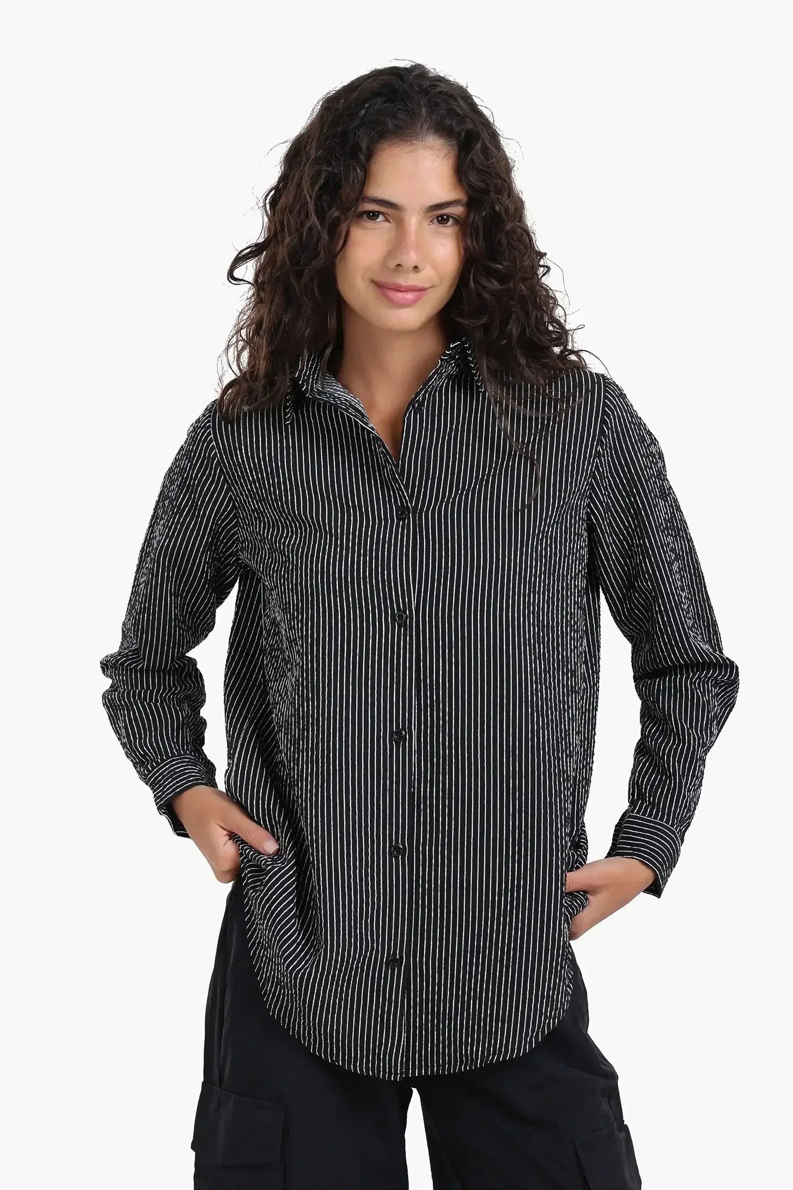 Carina - Striped Long-Sleeve Shirt 5