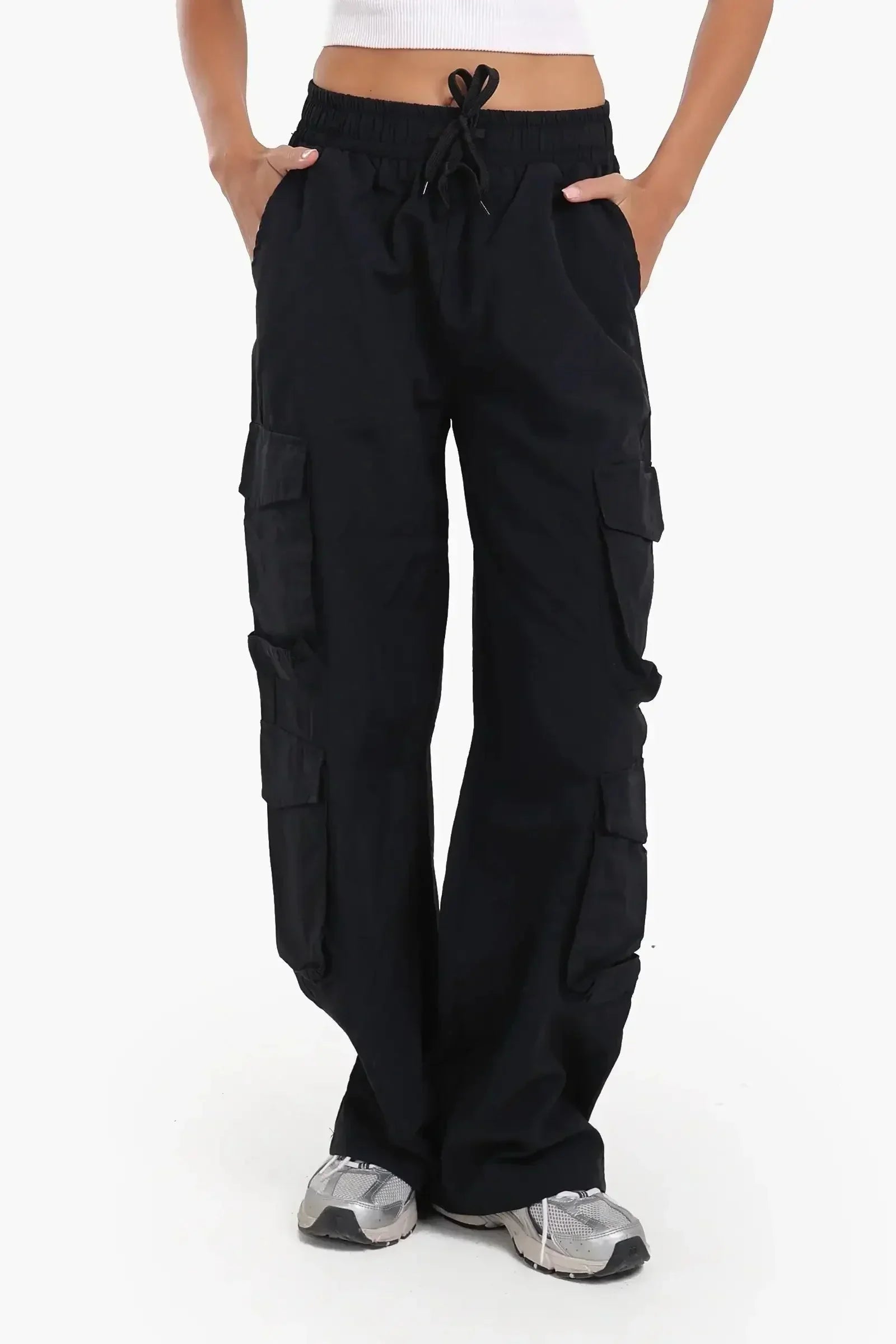 Carina - High-Waisted Cargo Pants 1