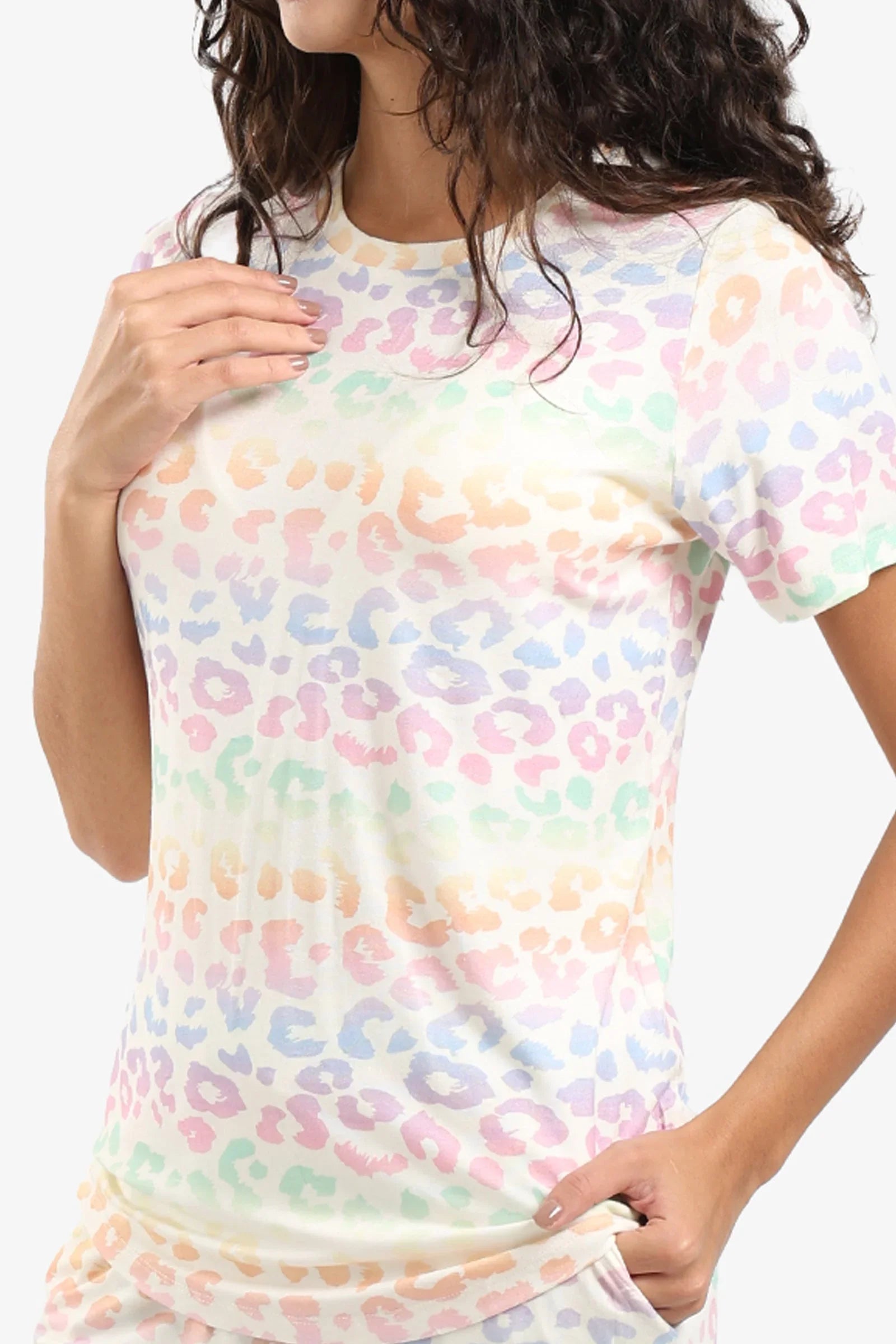 Carina - Colored Leopard Pyjama Set 4