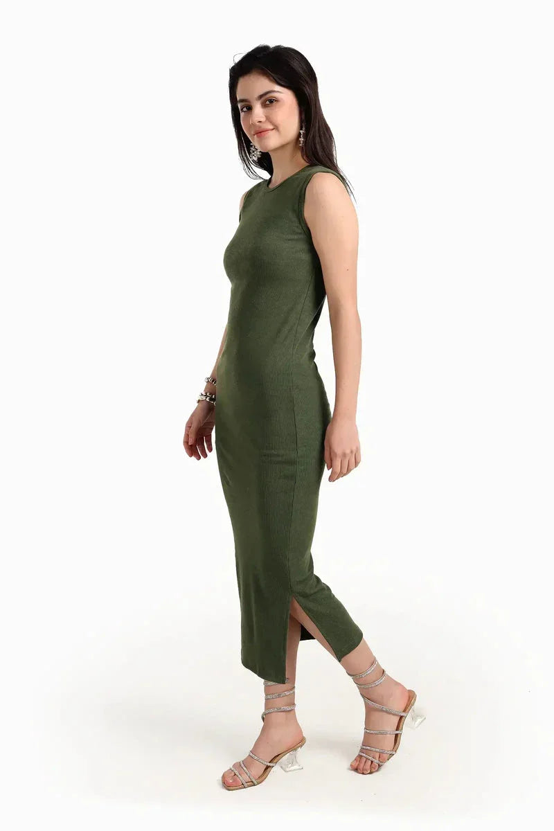 Carina - Slim Fit Midi Dress 4