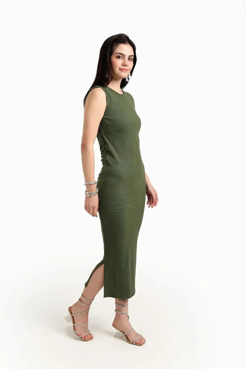 Carina - Slim Fit Midi Dress 10