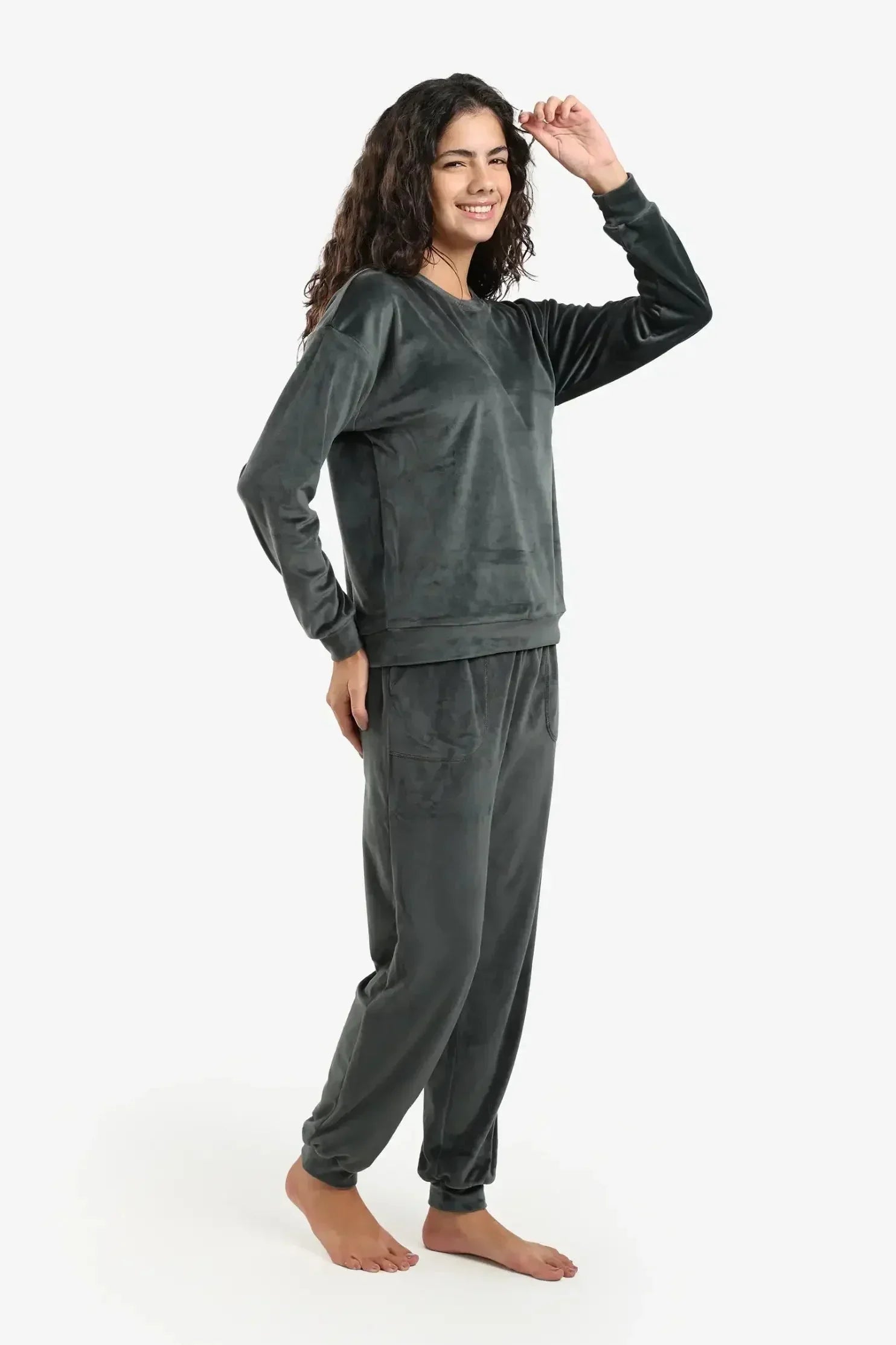 Carina - Round Neck Pyjama Set 2