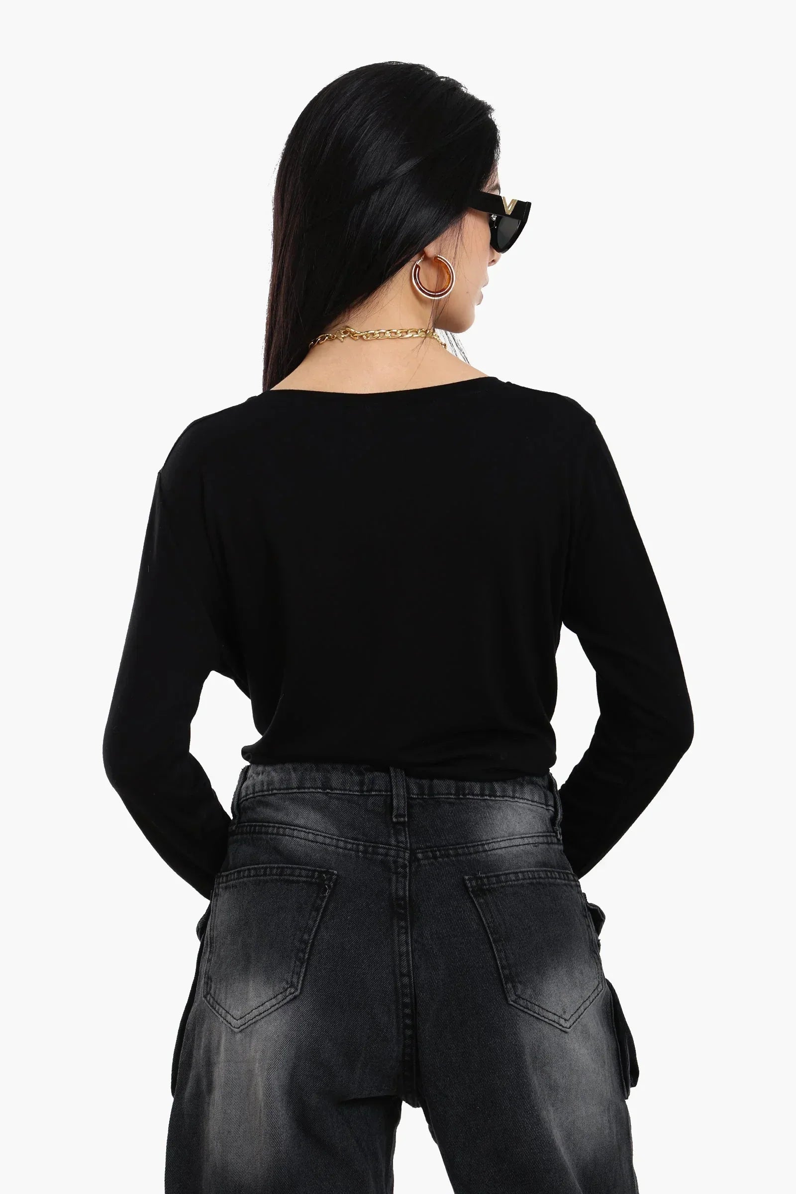 Clue - Long Sleeves Viscose Blouse 4
