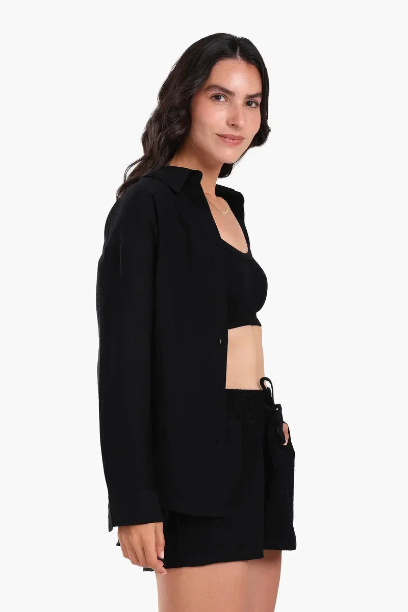 Carina - Beach Shirt & Shorts Set 24