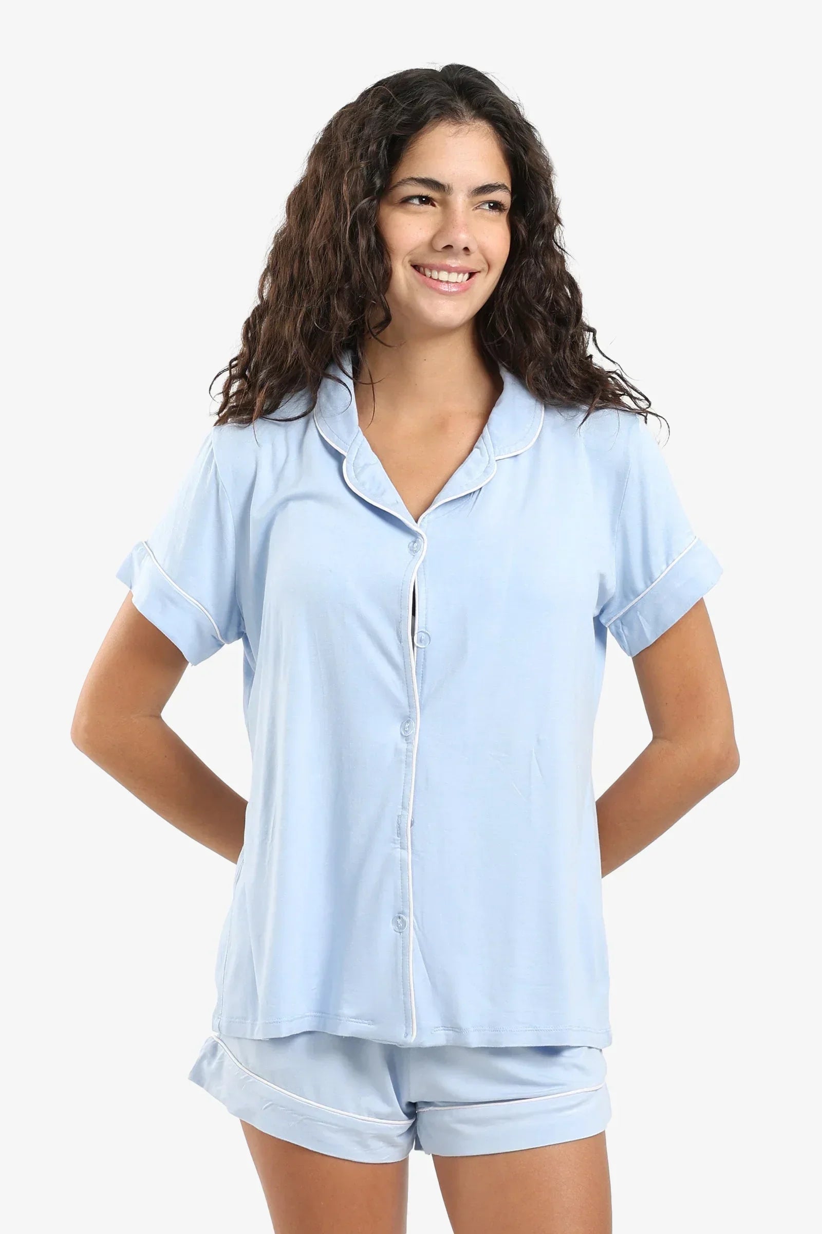 Carina - Classic Poplin Pyjama Set 1