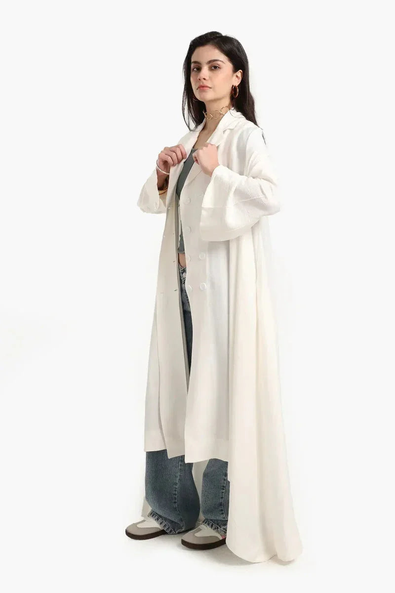 Carina - Double-Breasted Trench Cardigan 5
