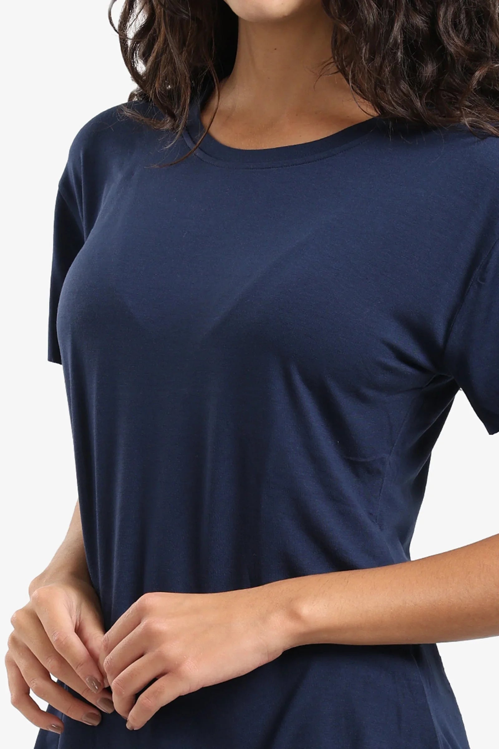 Carina - Navy Pyjama Top 4