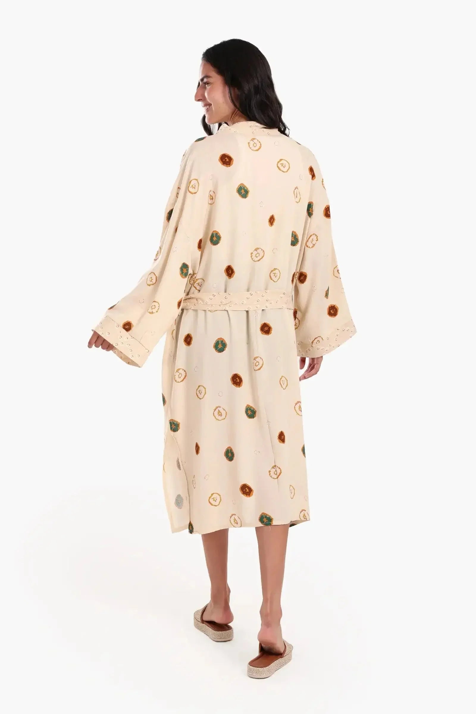 Carina - Casual Printed Cotton Cardigan 3