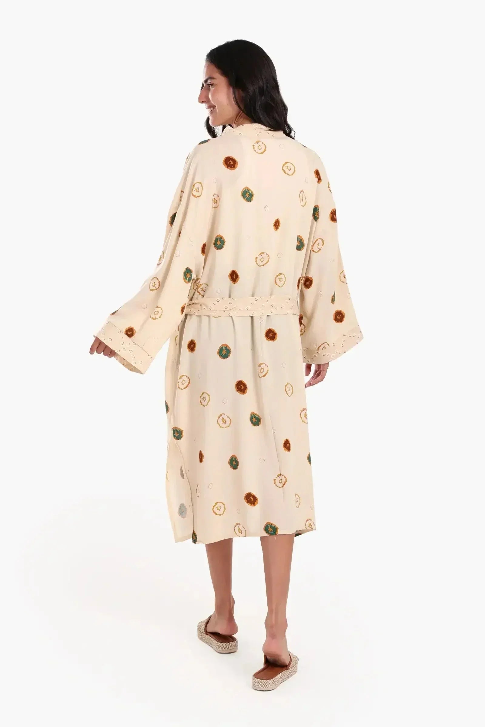 Carina - Casual Printed Cotton Cardigan 3