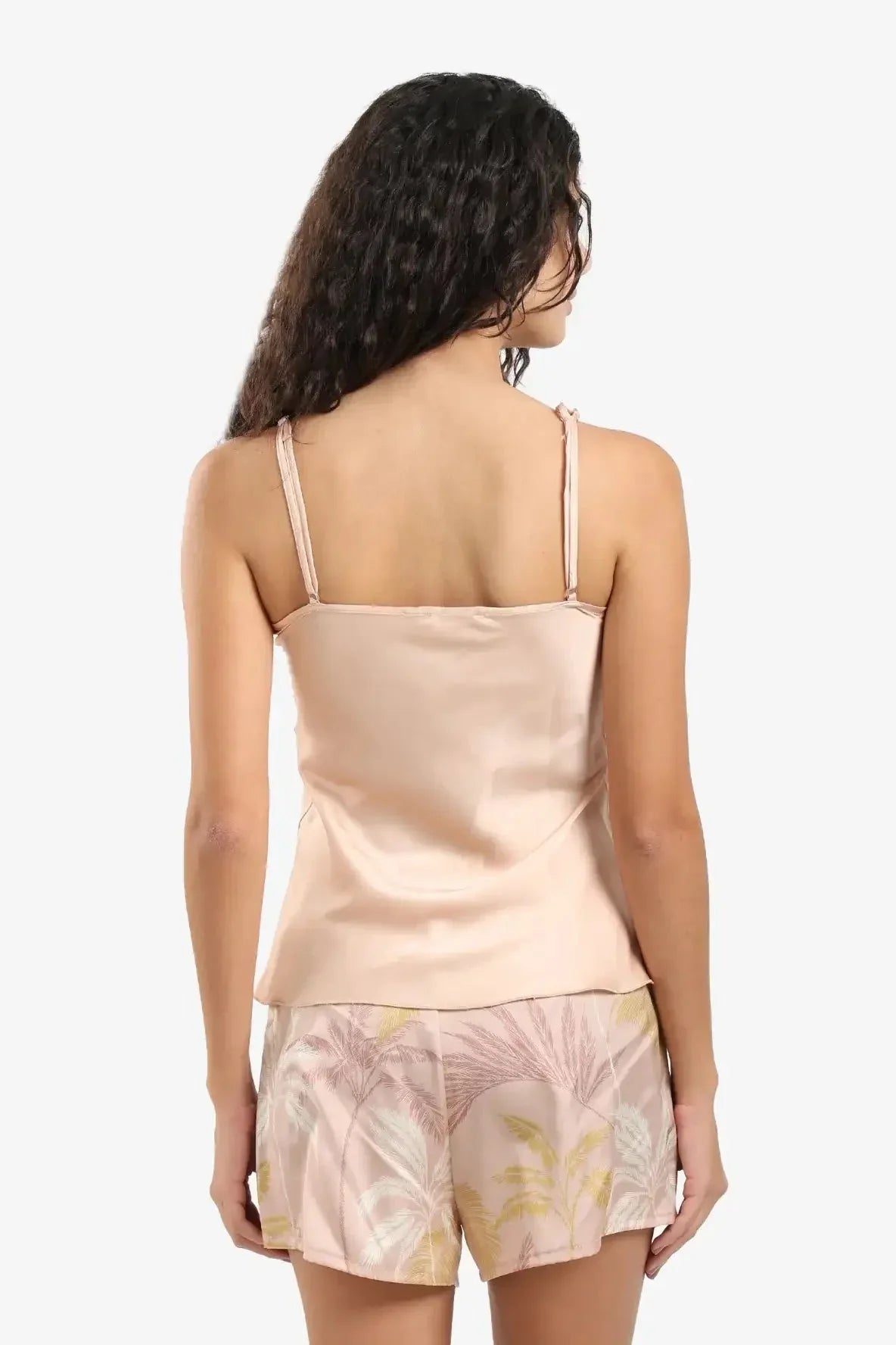 Carina - Colored Satin Pyjama Set 4