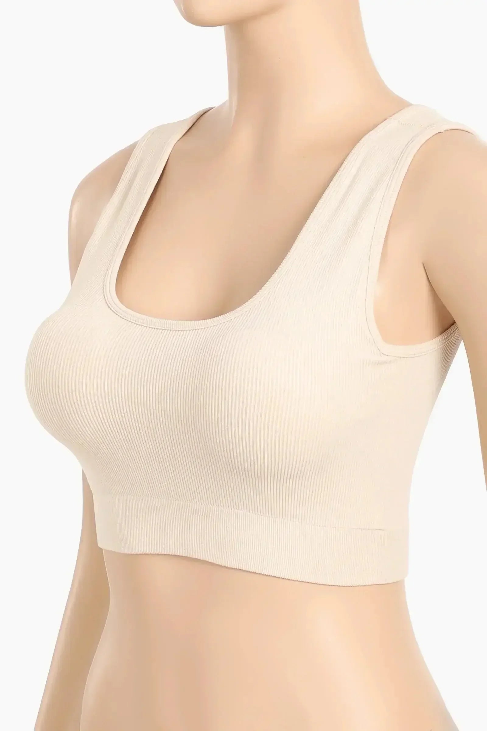 Carina - Plunge Neck Soft Bra 10