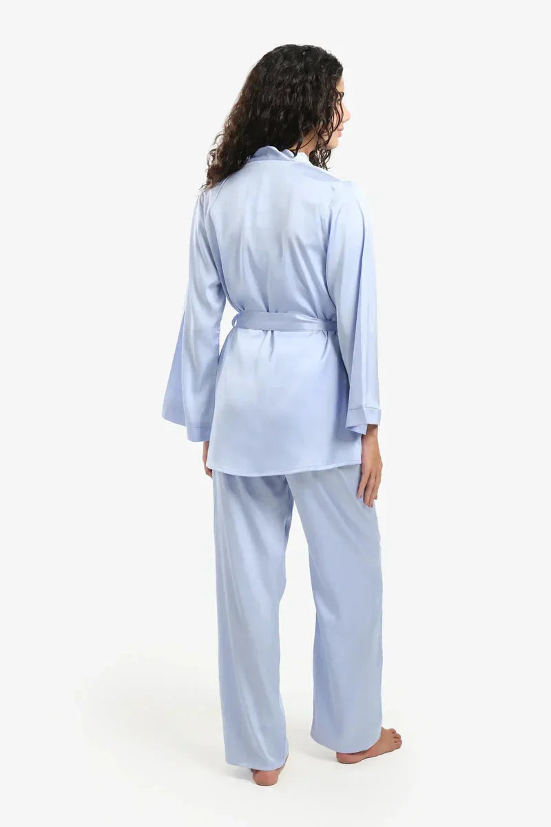 Carina - Light Blue 3 Pieces Pyjama Set 18