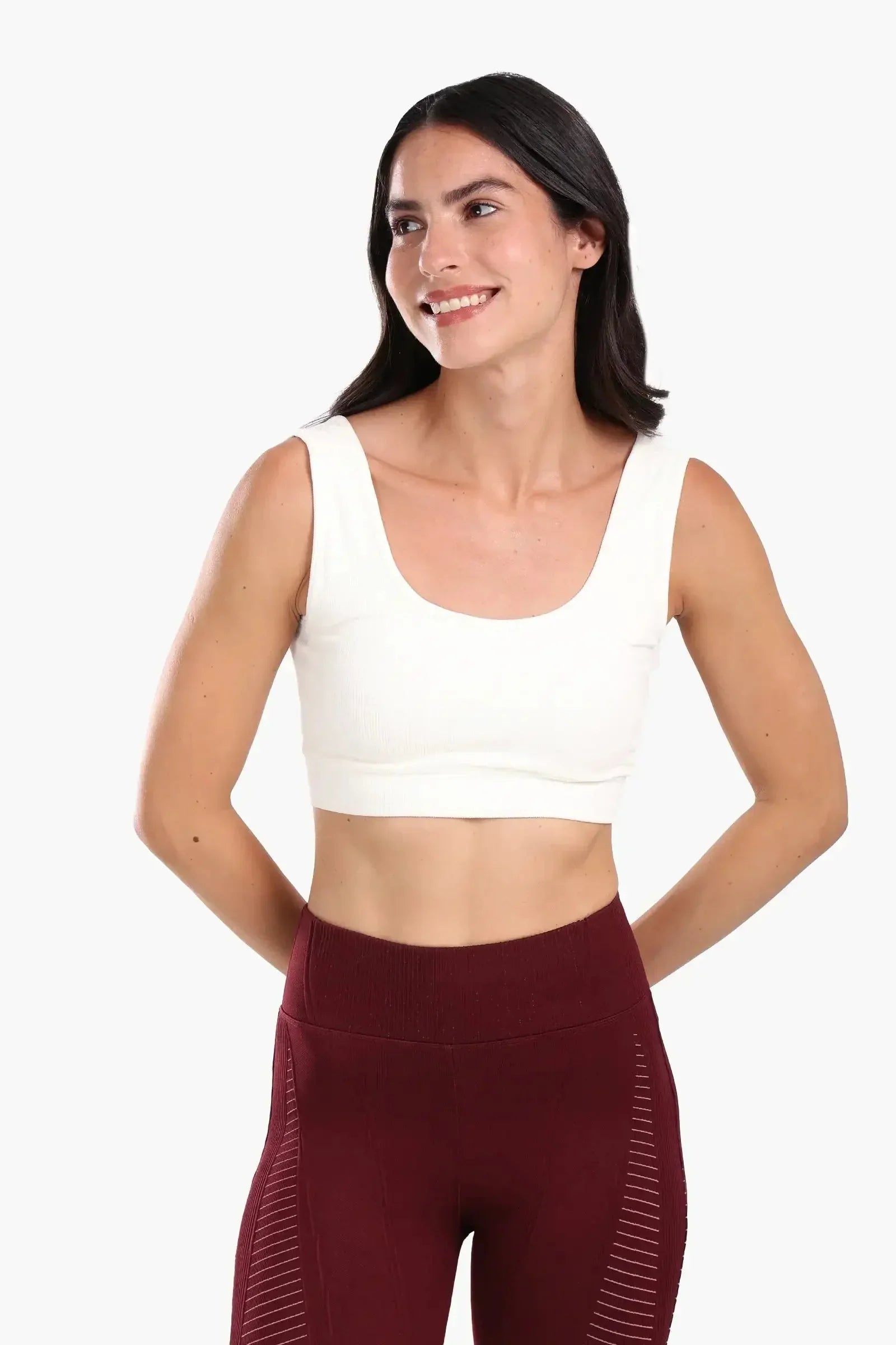 Carina - Plunge Neck Soft Bra 1