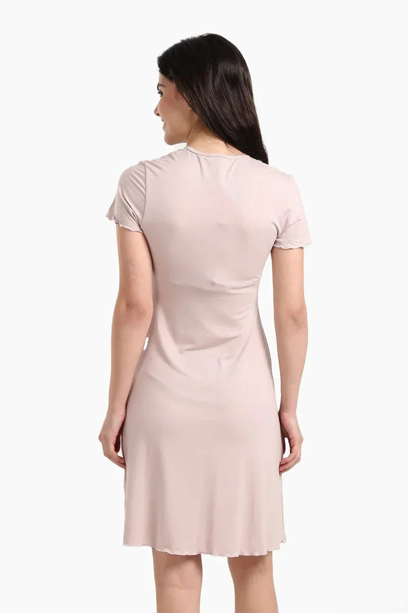 Viscose V-Neck Nightgown - Carina 6