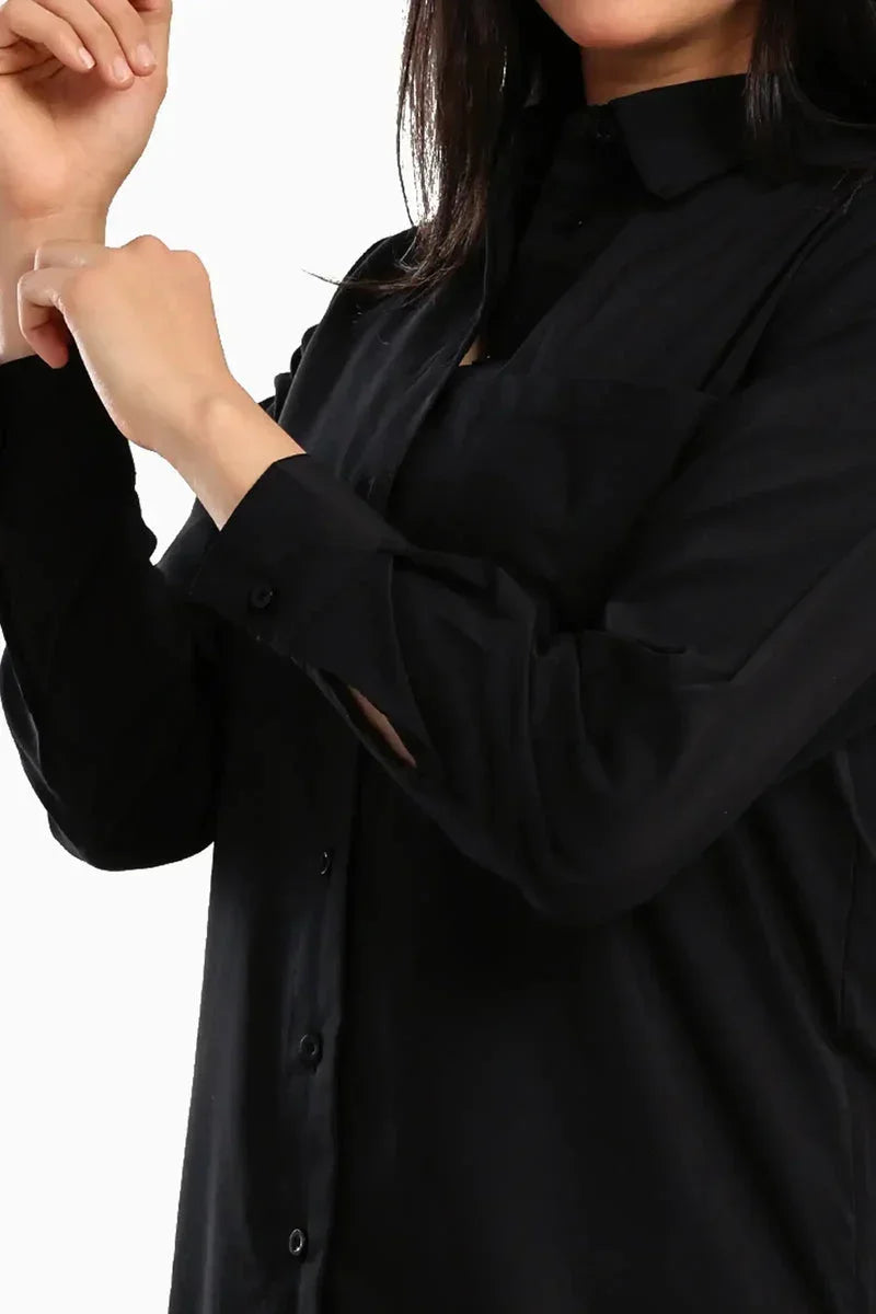 Cotton Button-Down Shirt - Carina 7