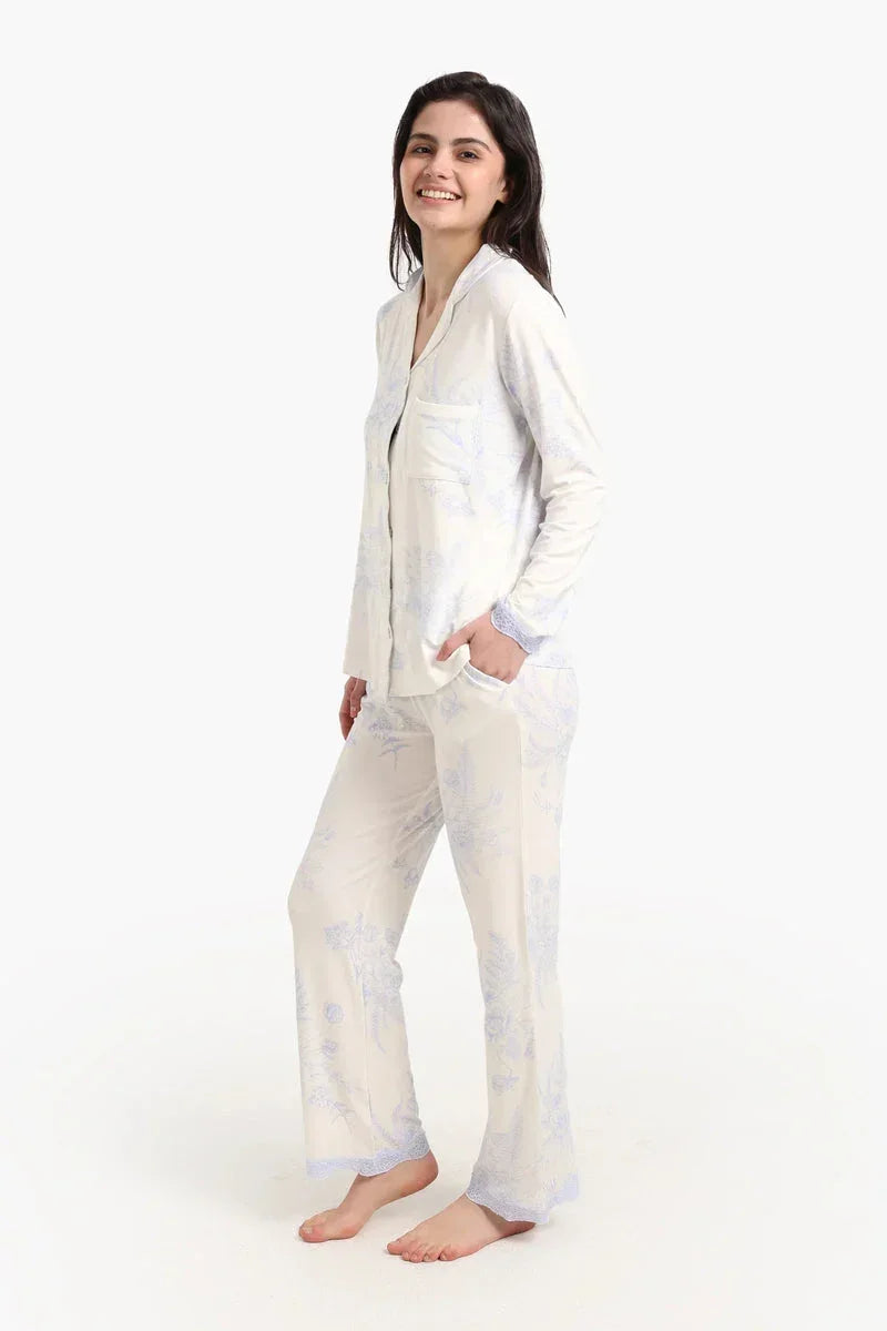 Floral Print Pyjama Set - Carina 2