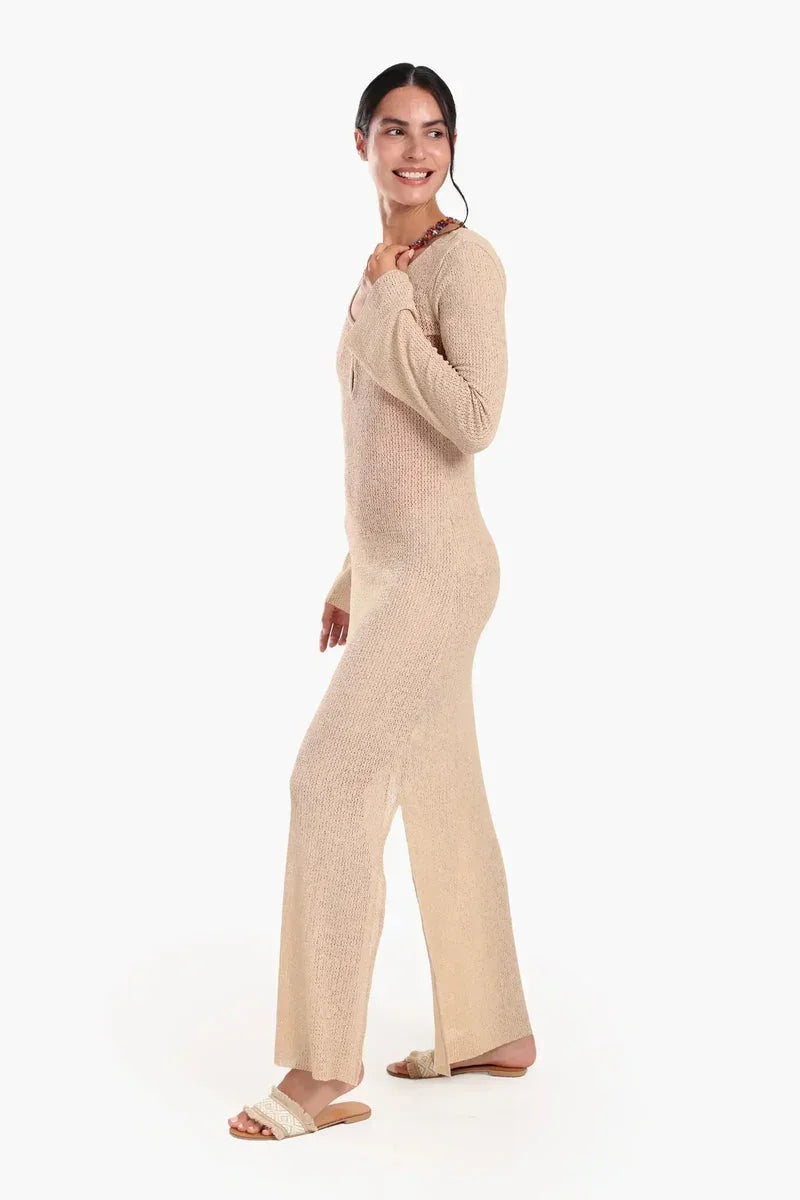 Knitted Long Beach Dress - Carina 6