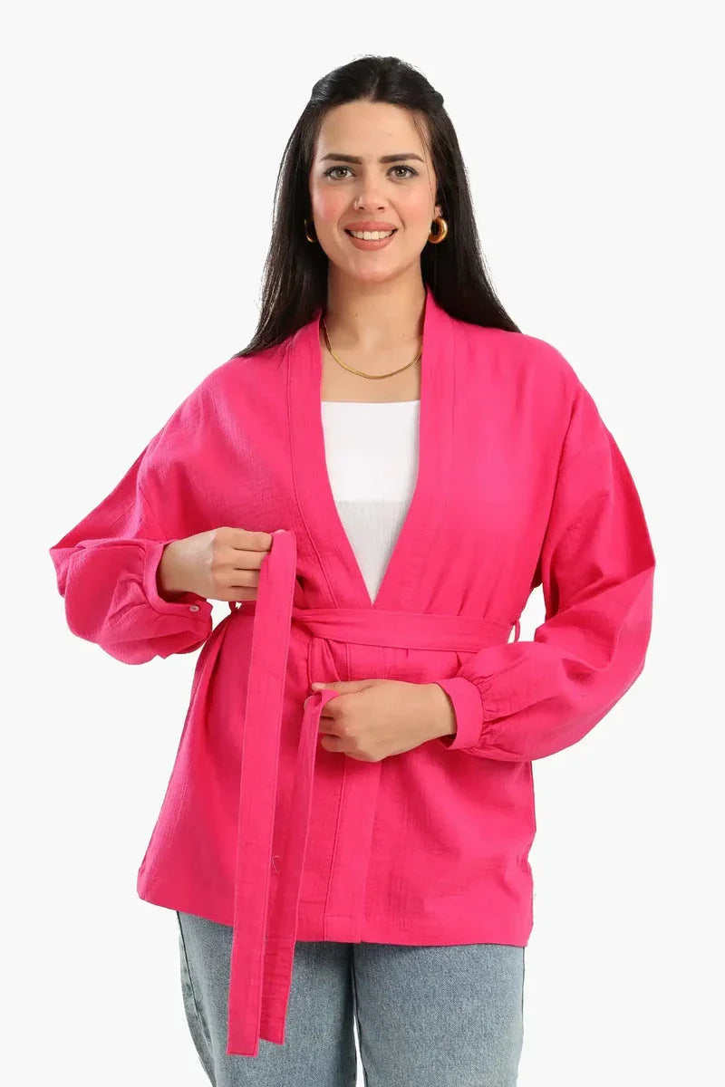 Carina - Tencel Open Front Cardigan 3